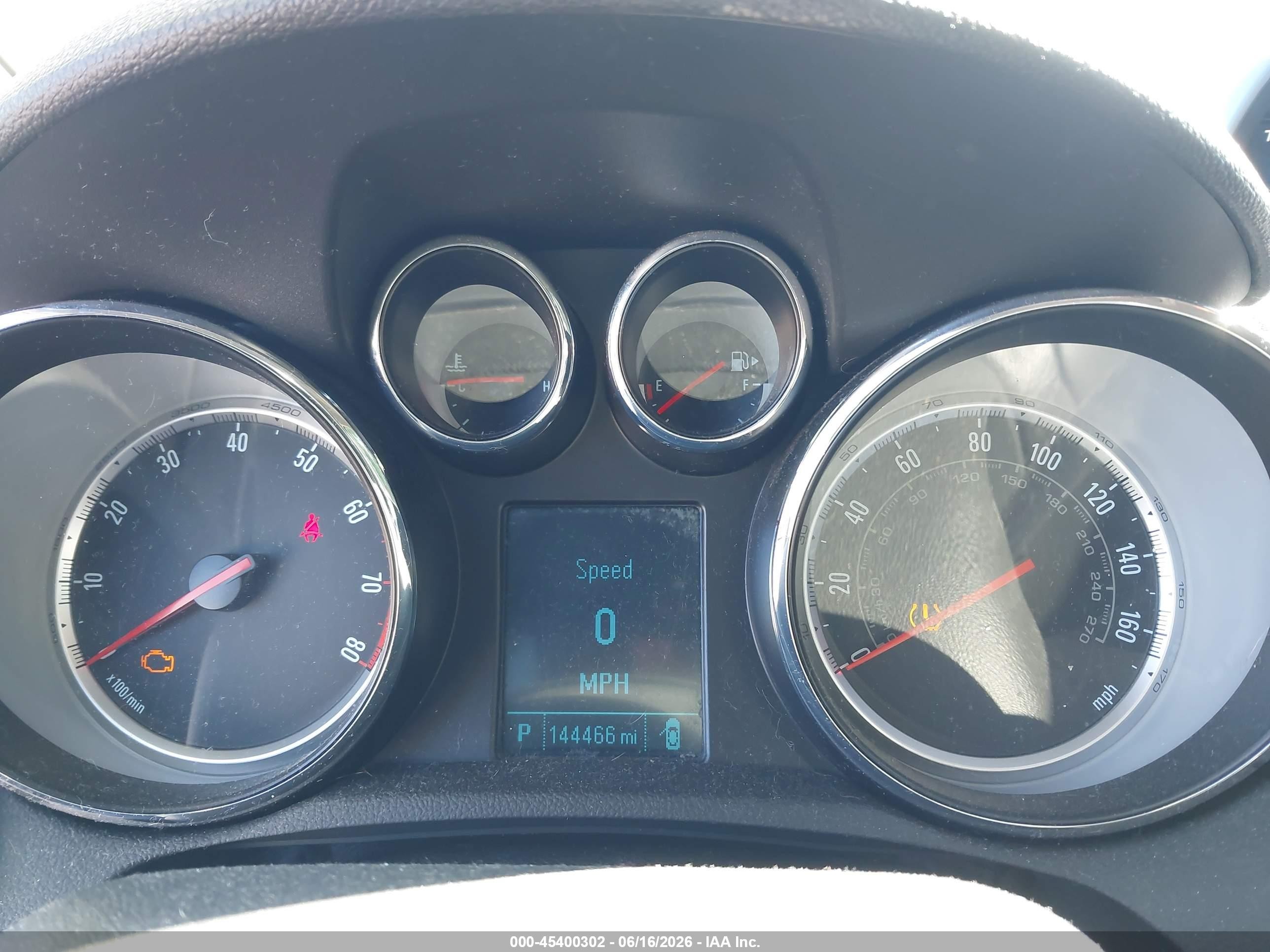 2014 Buick Encore   Gray vin: KL4CJASB8EB535663