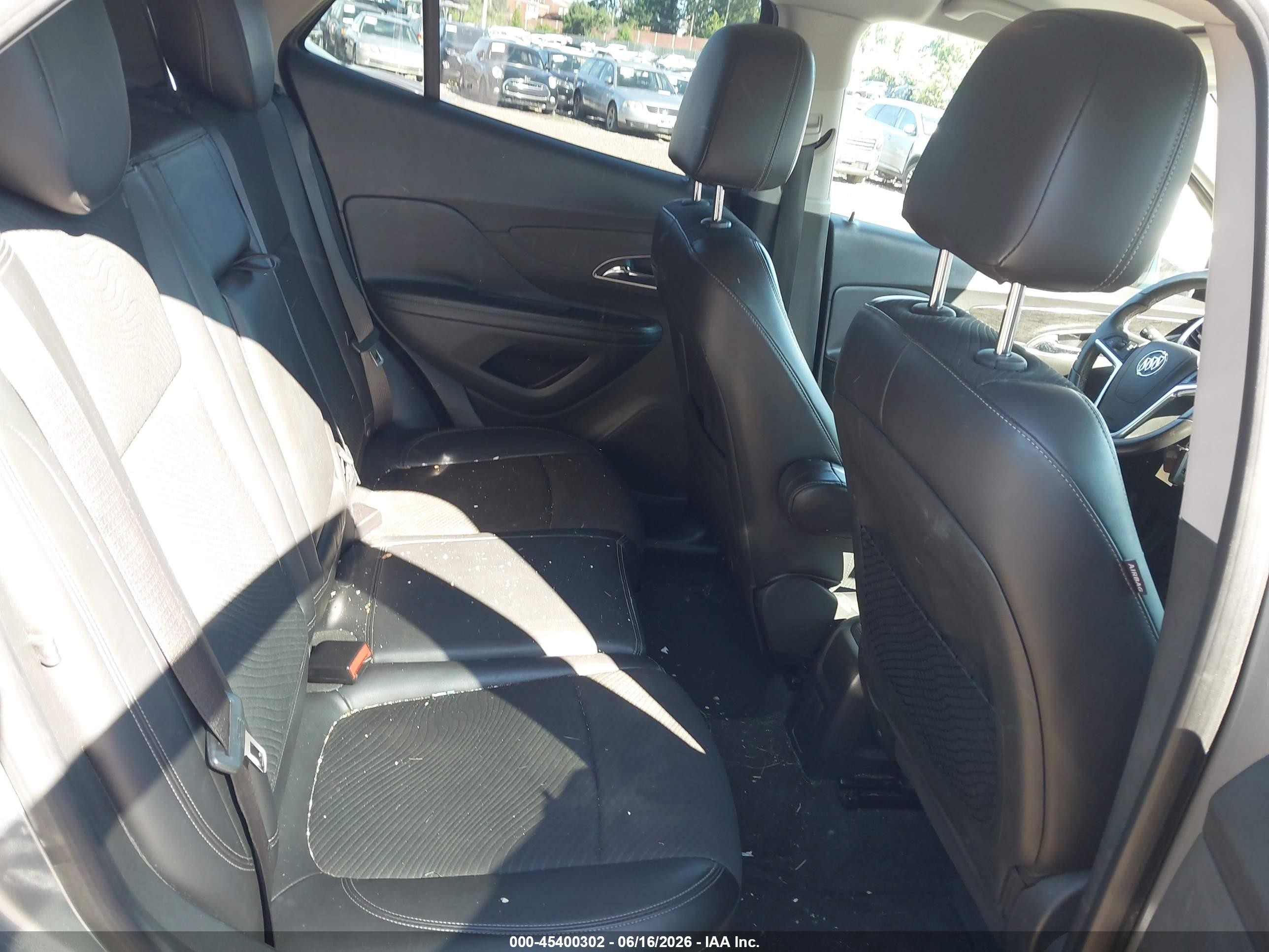2014 Buick Encore   Gray vin: KL4CJASB8EB535663