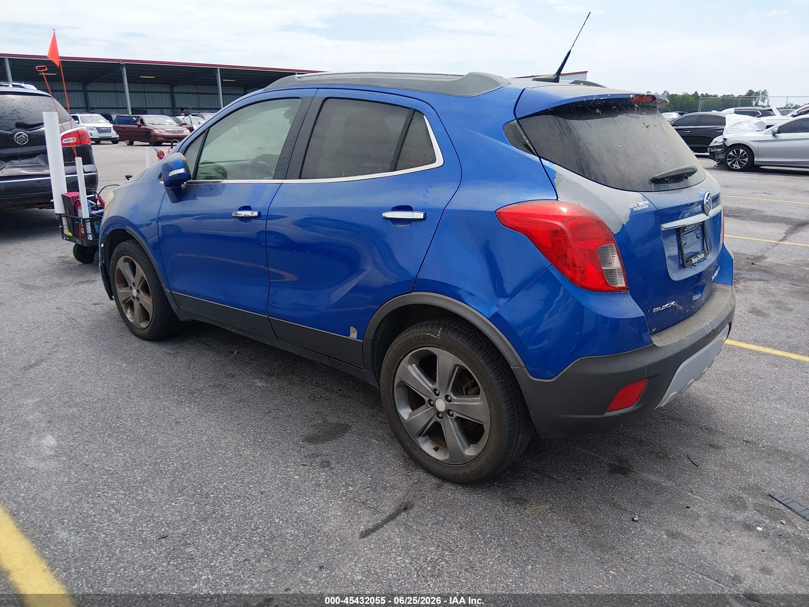 2014 Buick Encore   Blue vin: KL4CJASB8EB551622