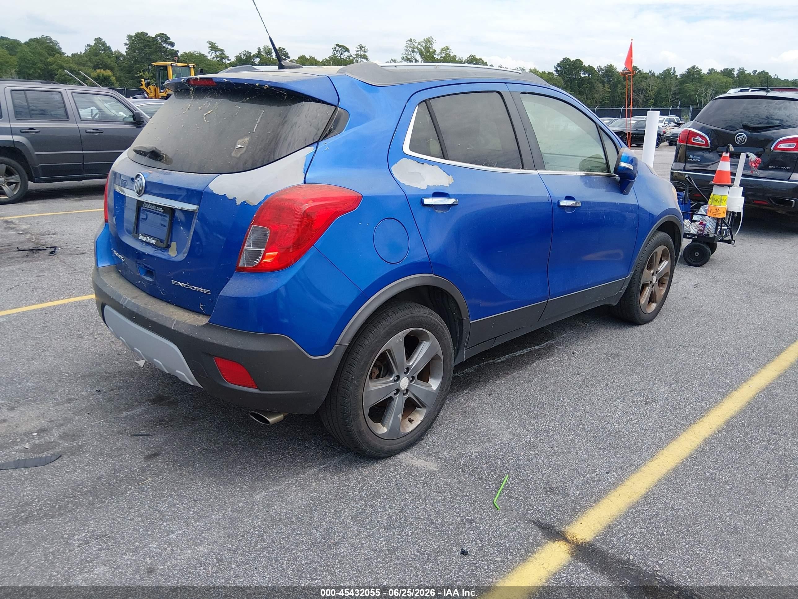 2014 Buick Encore   Blue vin: KL4CJASB8EB551622