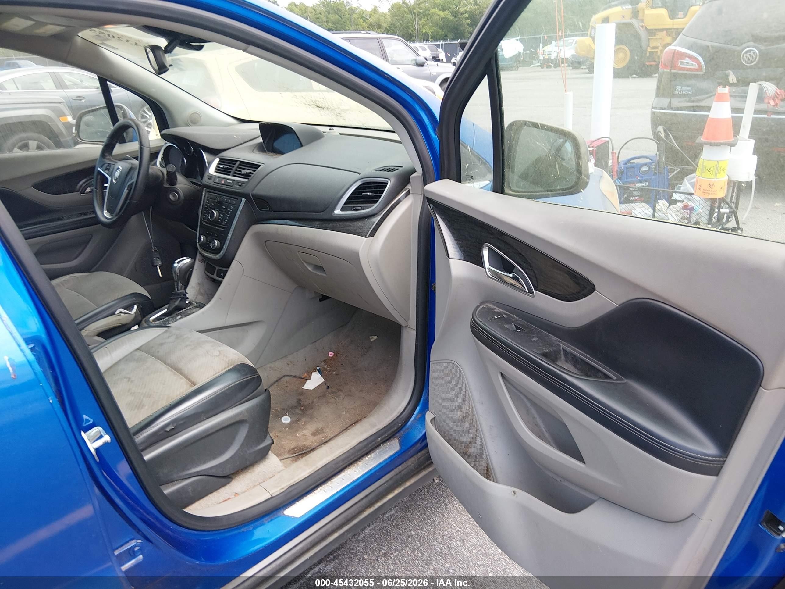 2014 Buick Encore   Blue vin: KL4CJASB8EB551622