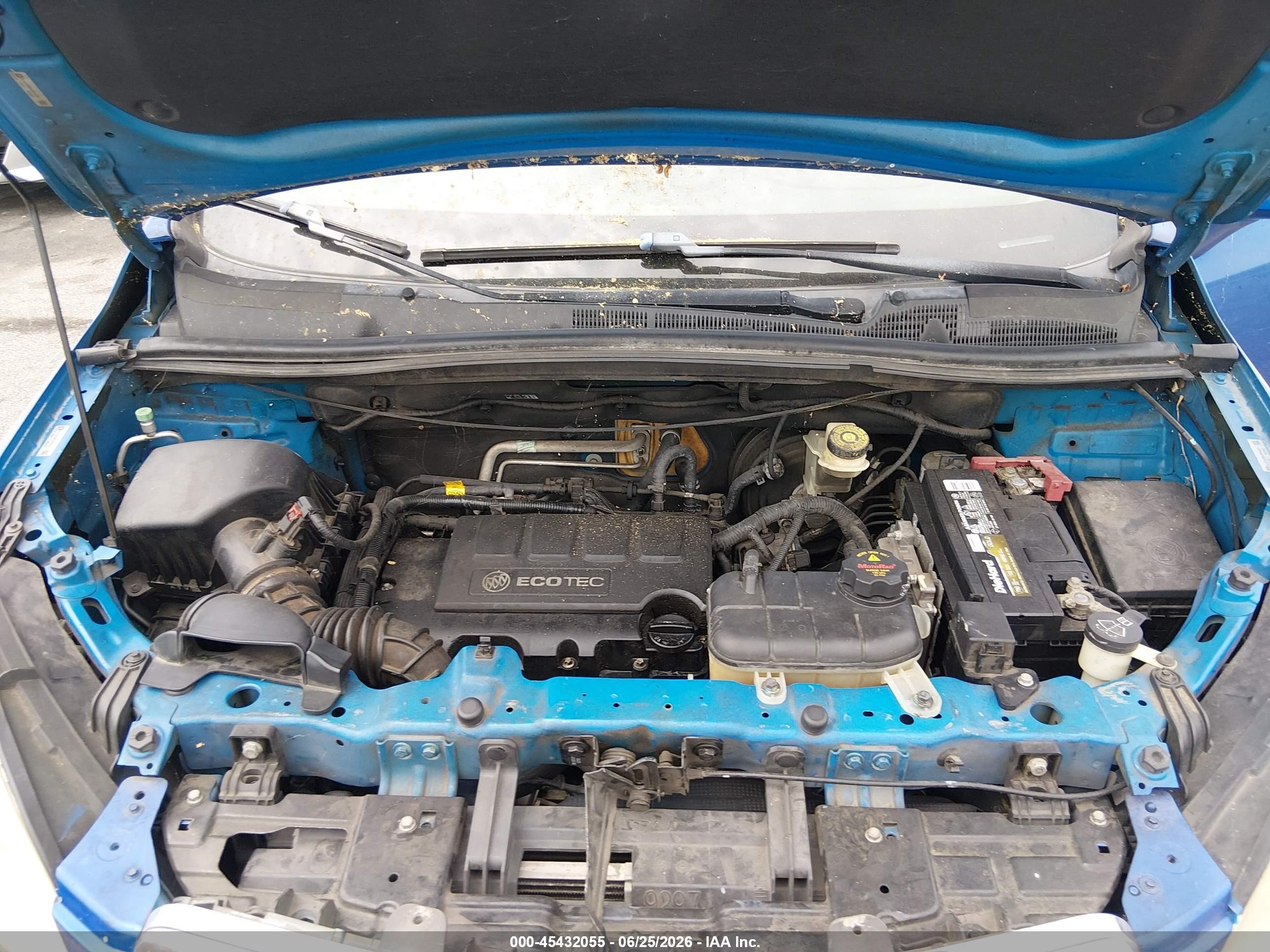 2014 Buick Encore   Blue vin: KL4CJASB8EB551622
