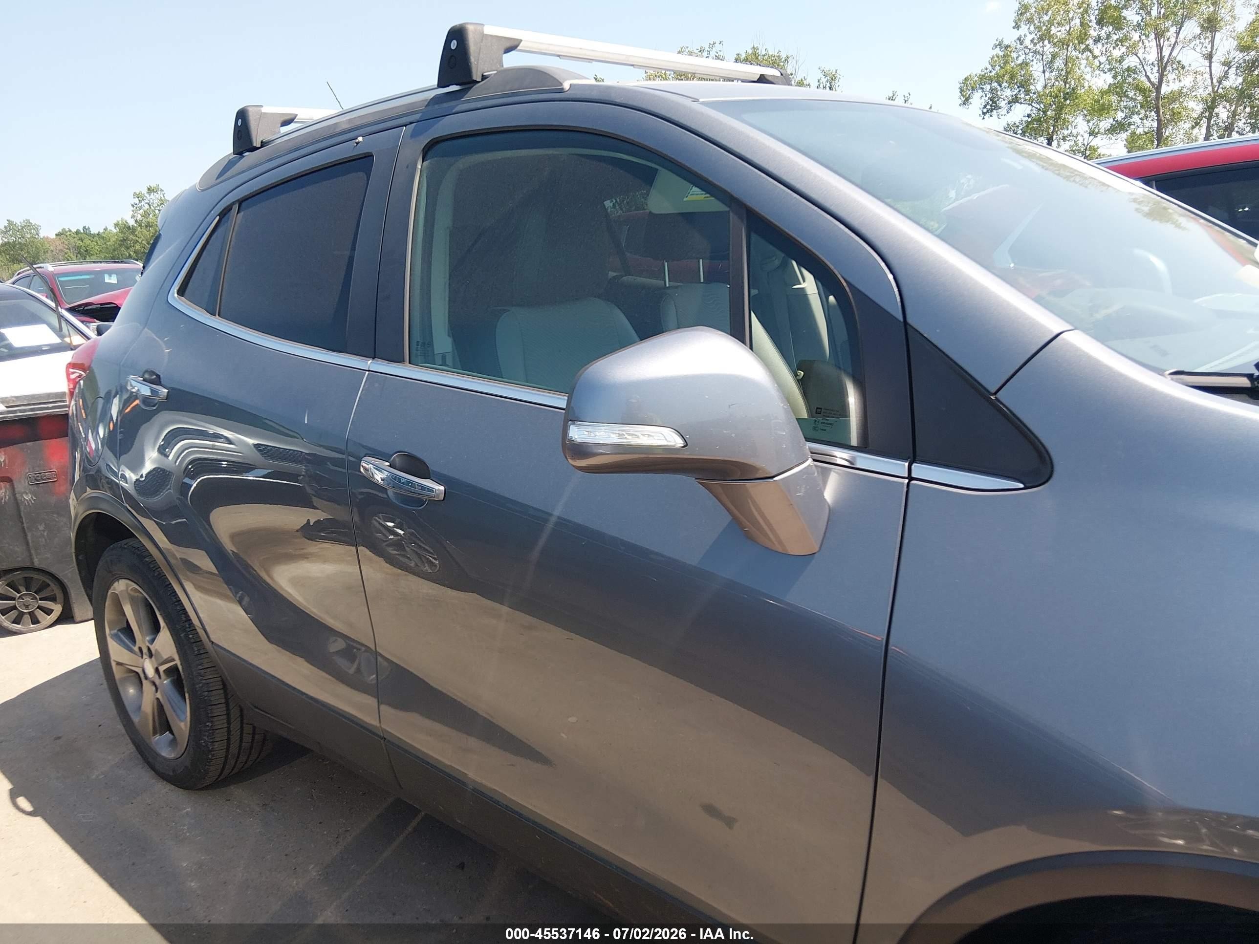 2014 Buick Encore   Gray vin: KL4CJASB8EB560921