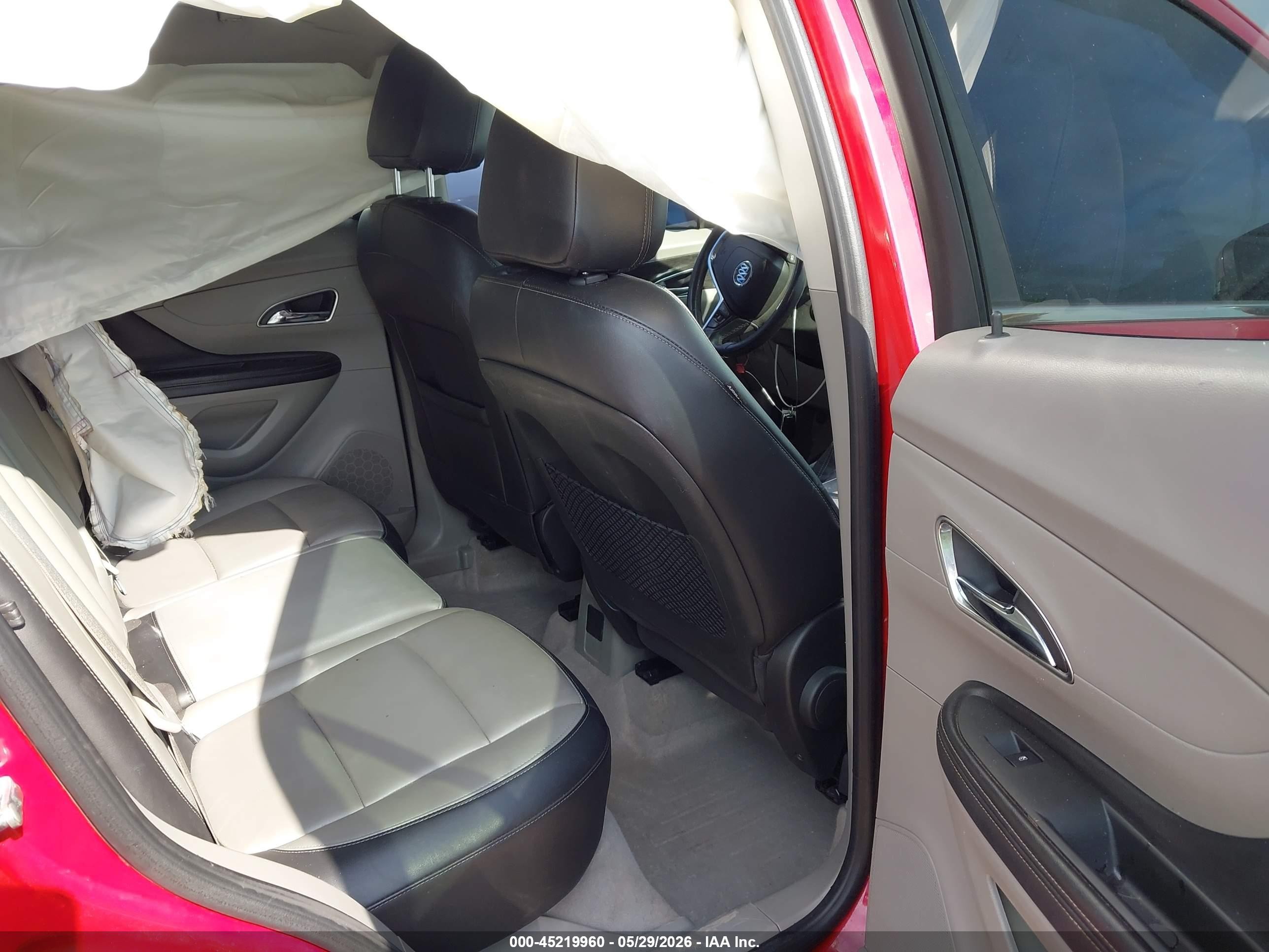 2015 Buick Encore   Red vin: KL4CJASB8FB121087