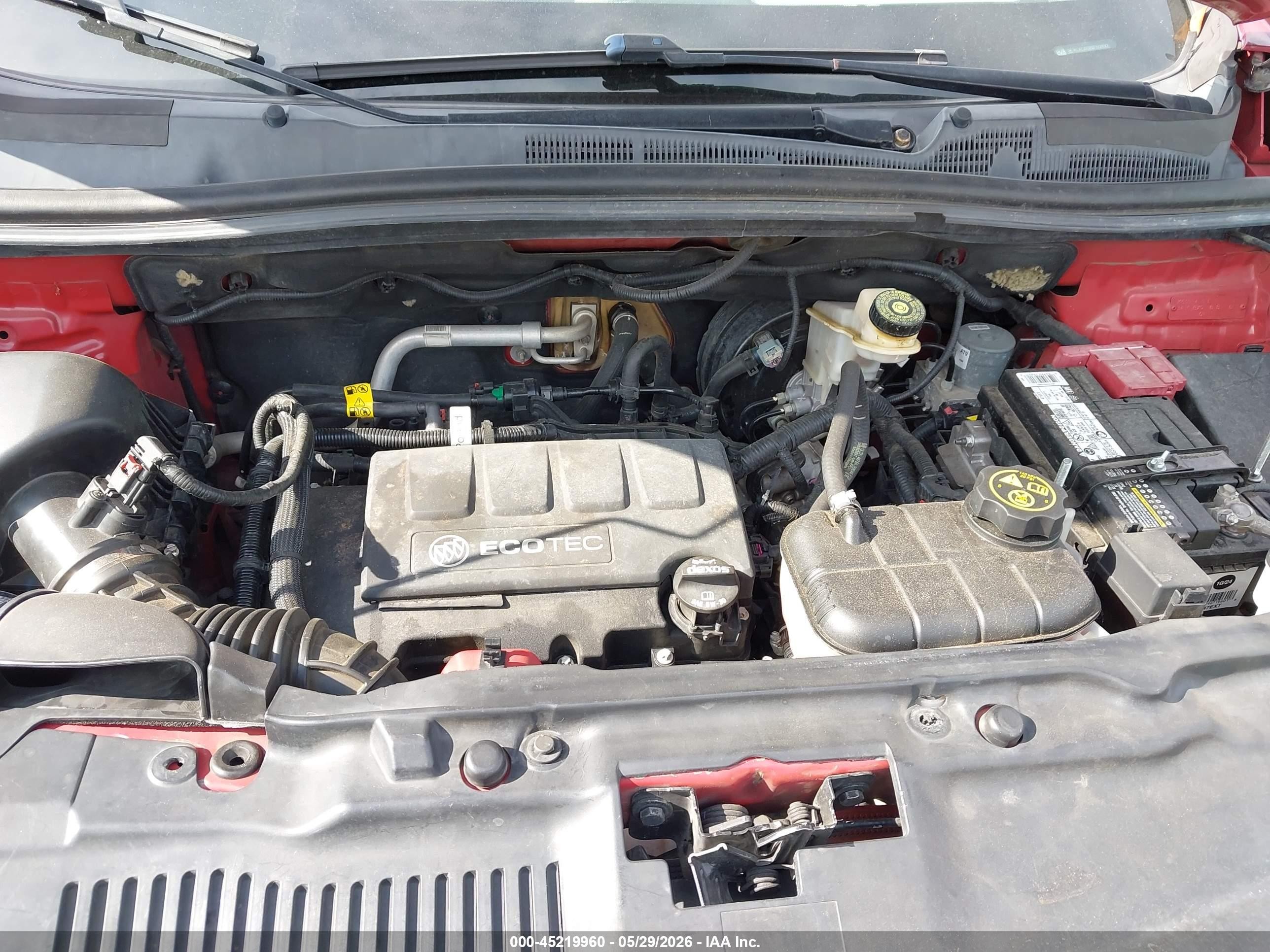 2015 Buick Encore   Red vin: KL4CJASB8FB121087