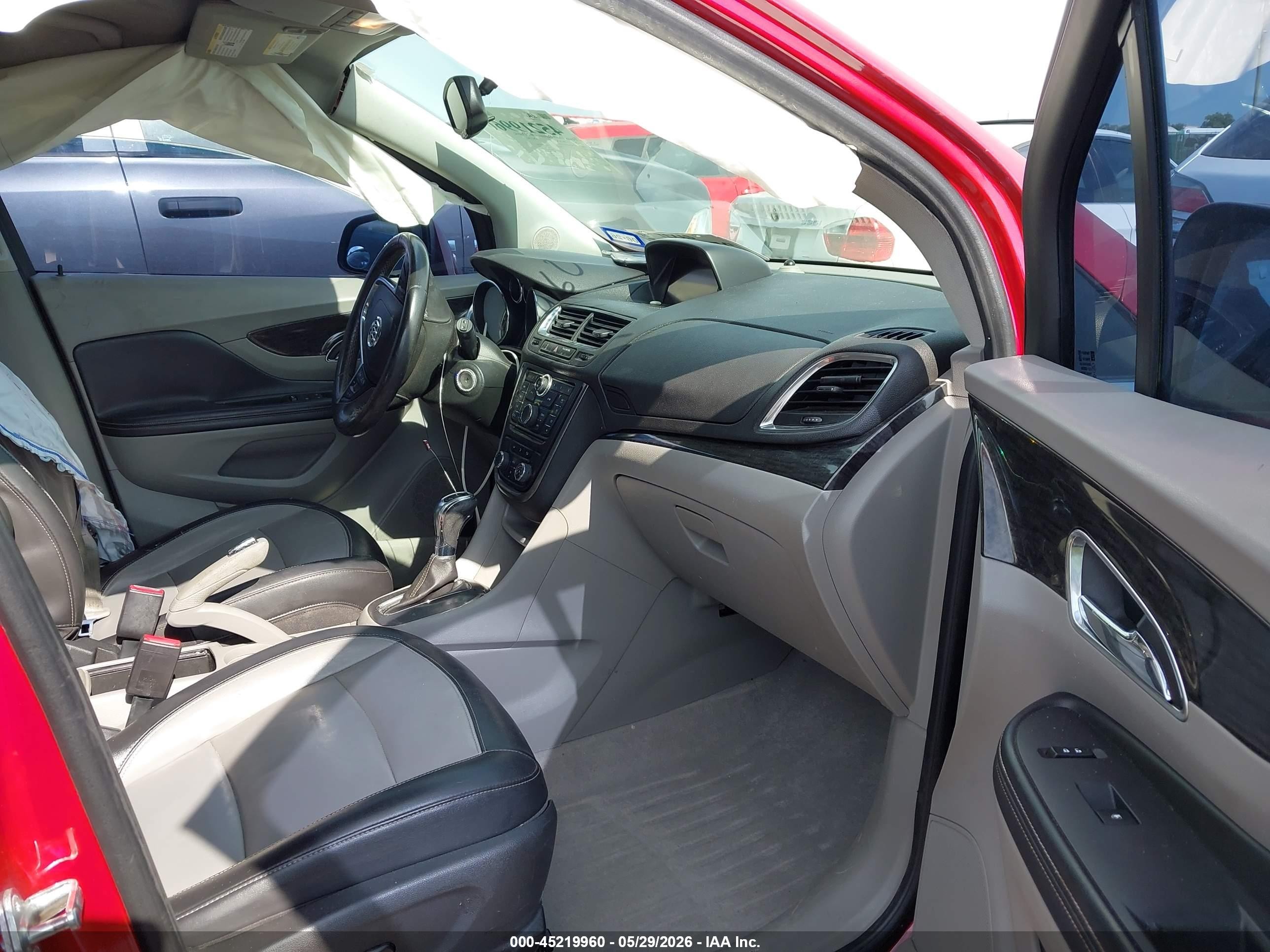 2015 Buick Encore   Red vin: KL4CJASB8FB121087