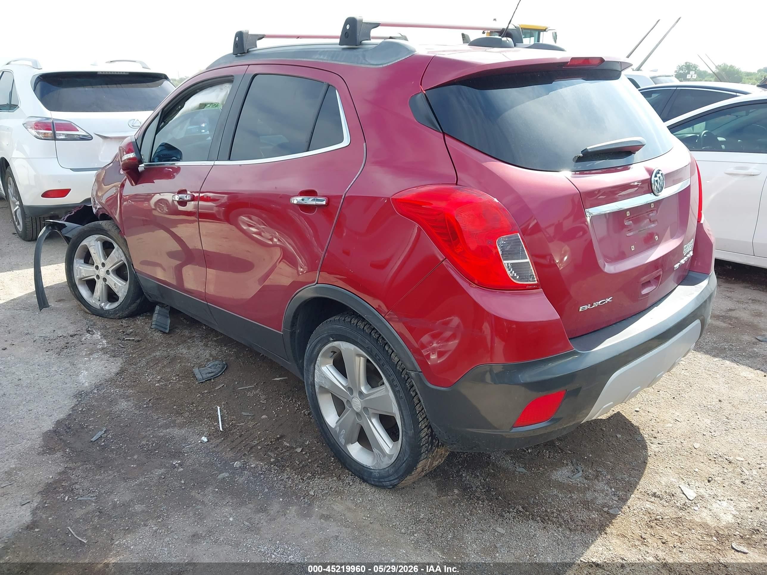 2015 Buick Encore   Red vin: KL4CJASB8FB121087