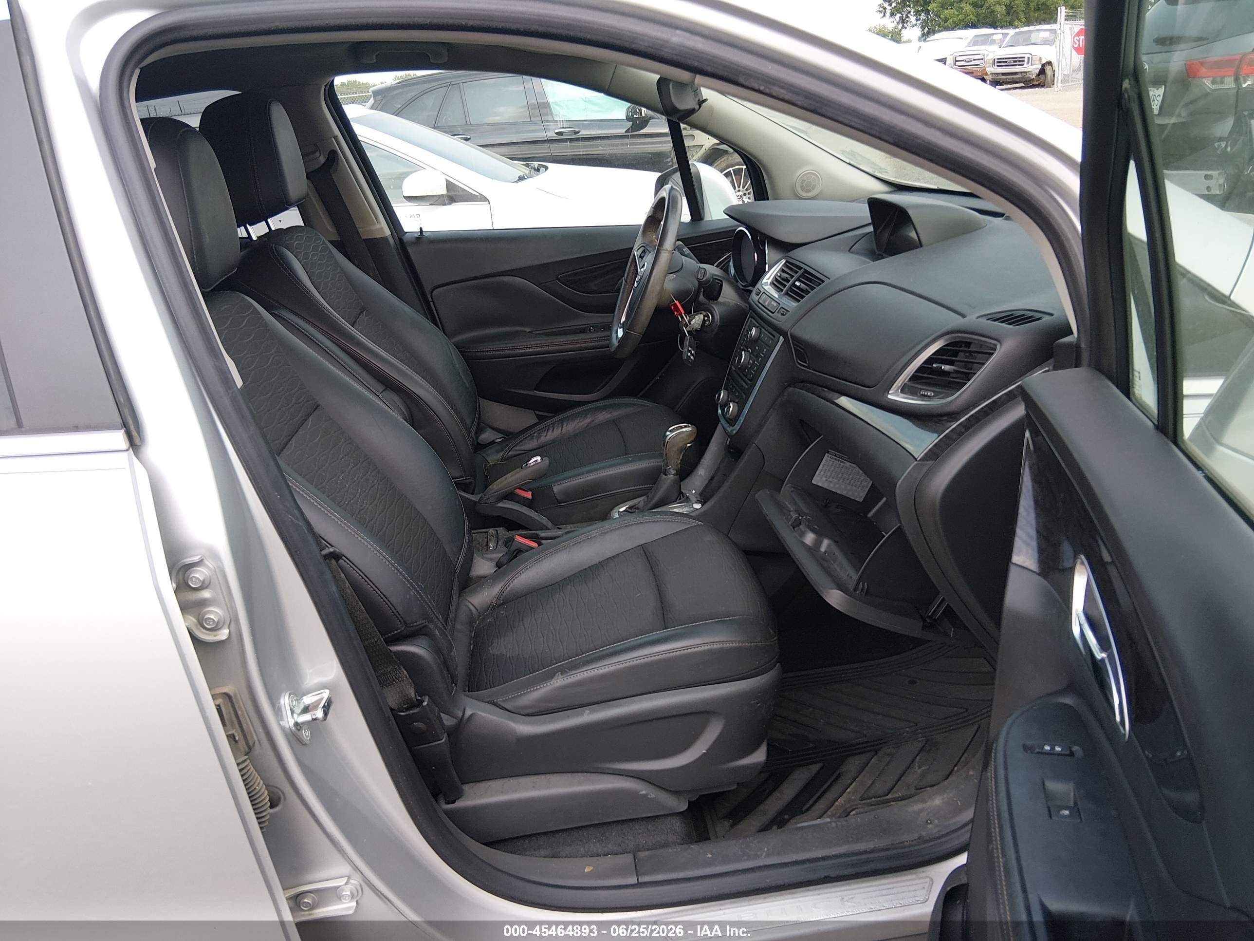 2015 Buick Encore   Silver vin: KL4CJASB8FB156521