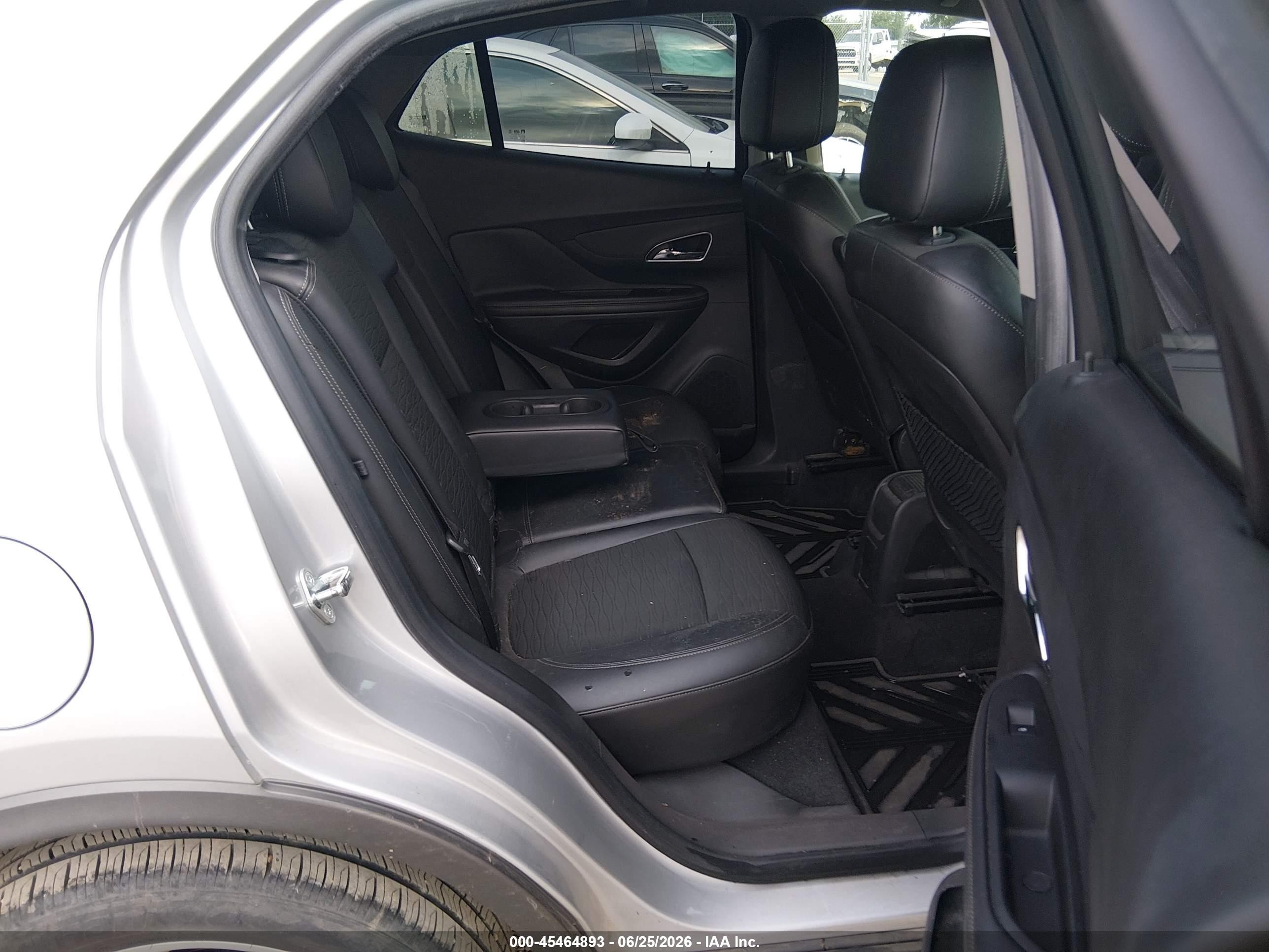 2015 Buick Encore   Silver vin: KL4CJASB8FB156521