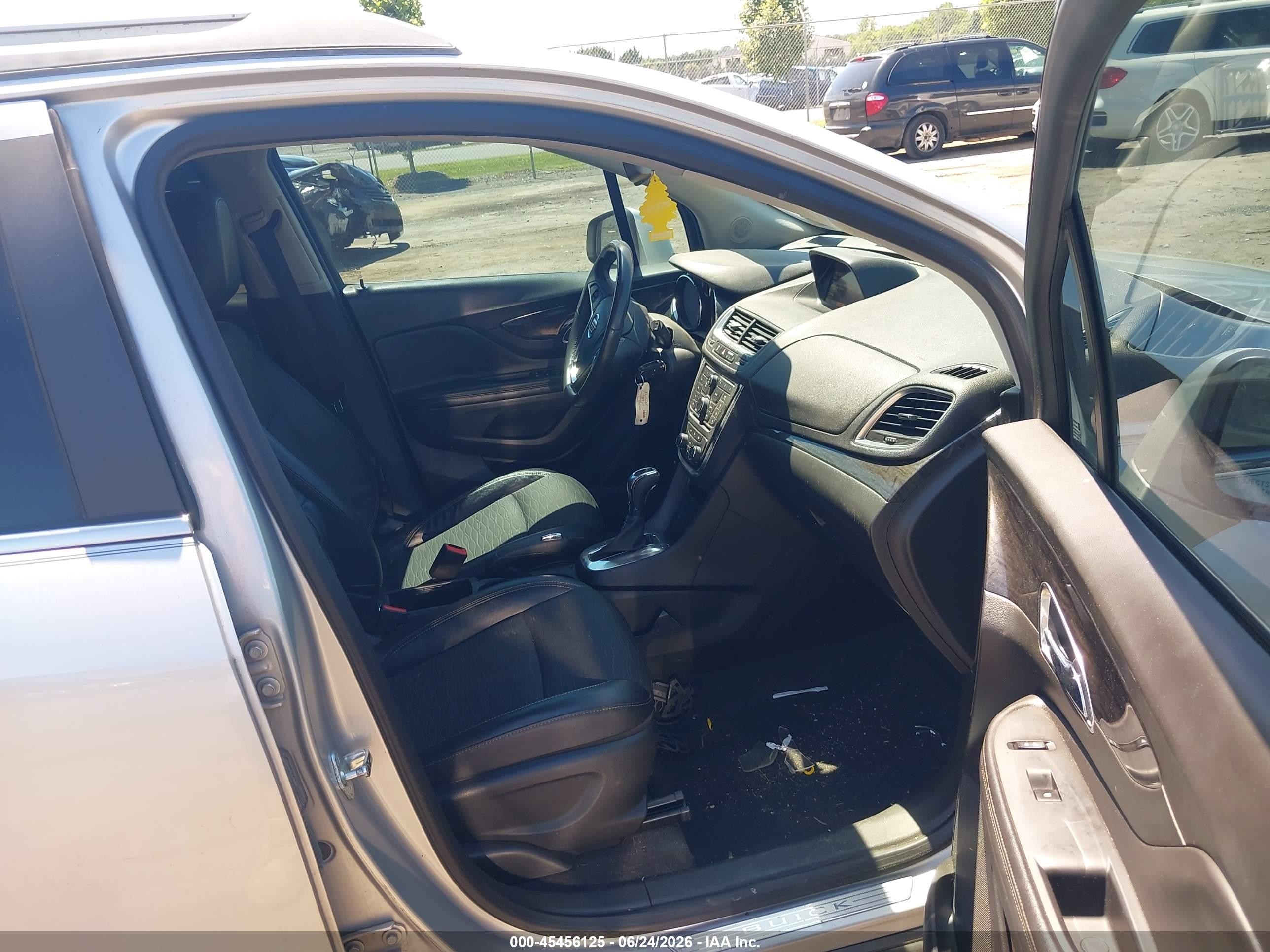 2015 Buick Encore   Silver vin: KL4CJASB8FB247109