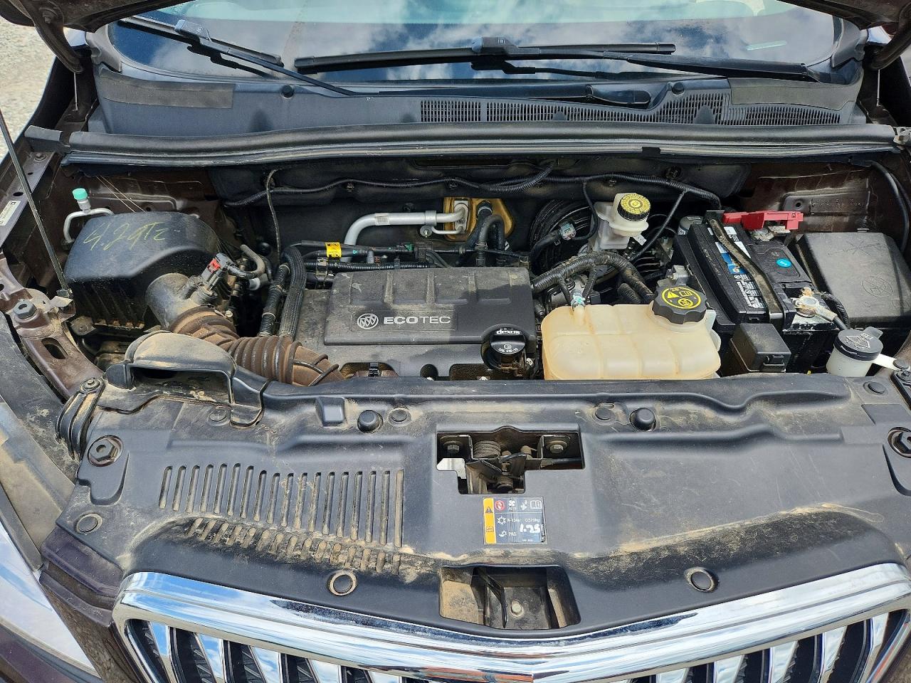 2015 Buick Encore Коричневый vin: KL4CJASB8FB254593