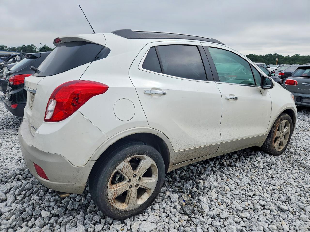 2015 Buick Encore White vin: KL4CJASB8FB270261