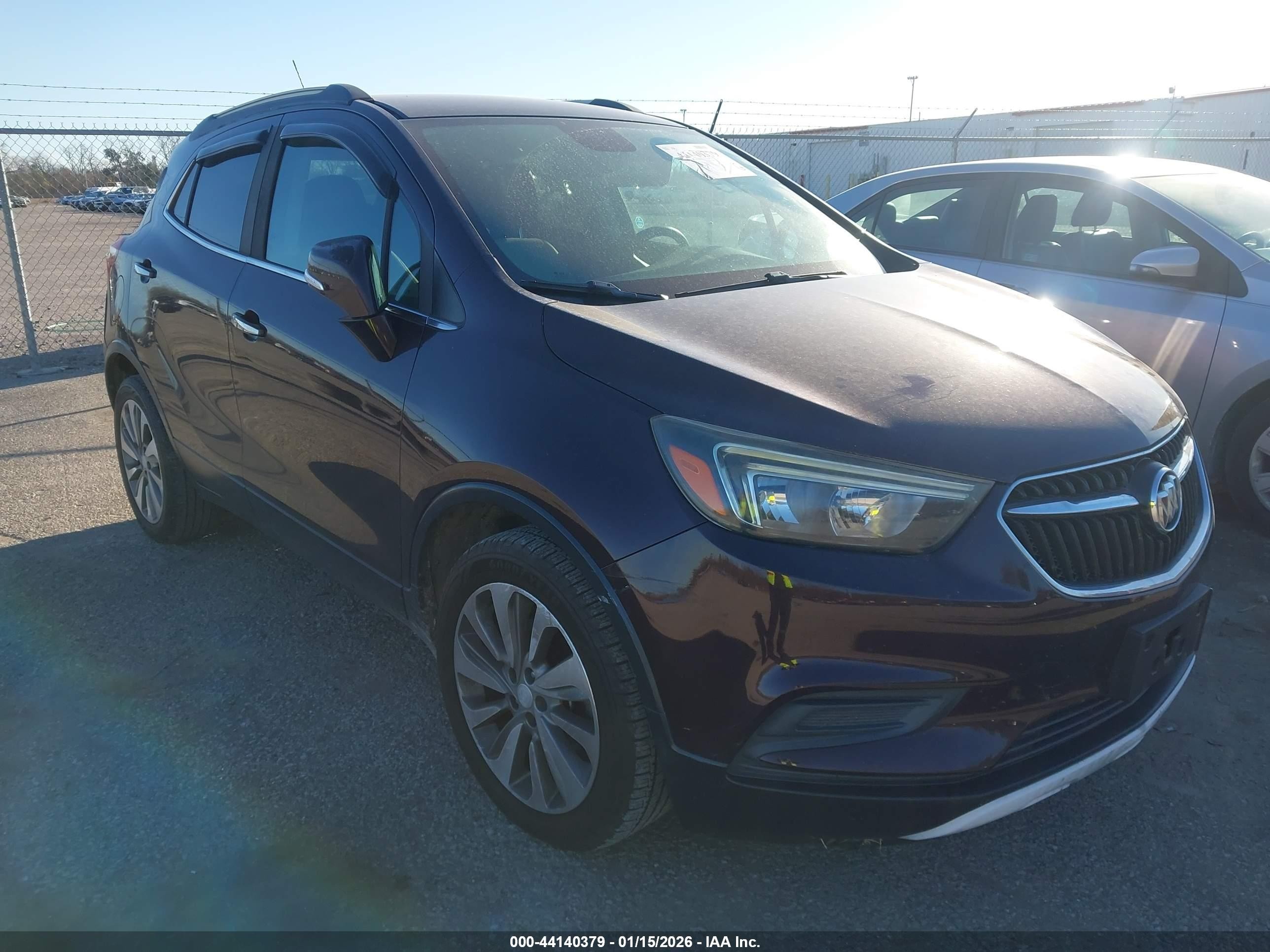 2017 Buick Encore Preferred Burgundy vin: KL4CJASB8HB109797