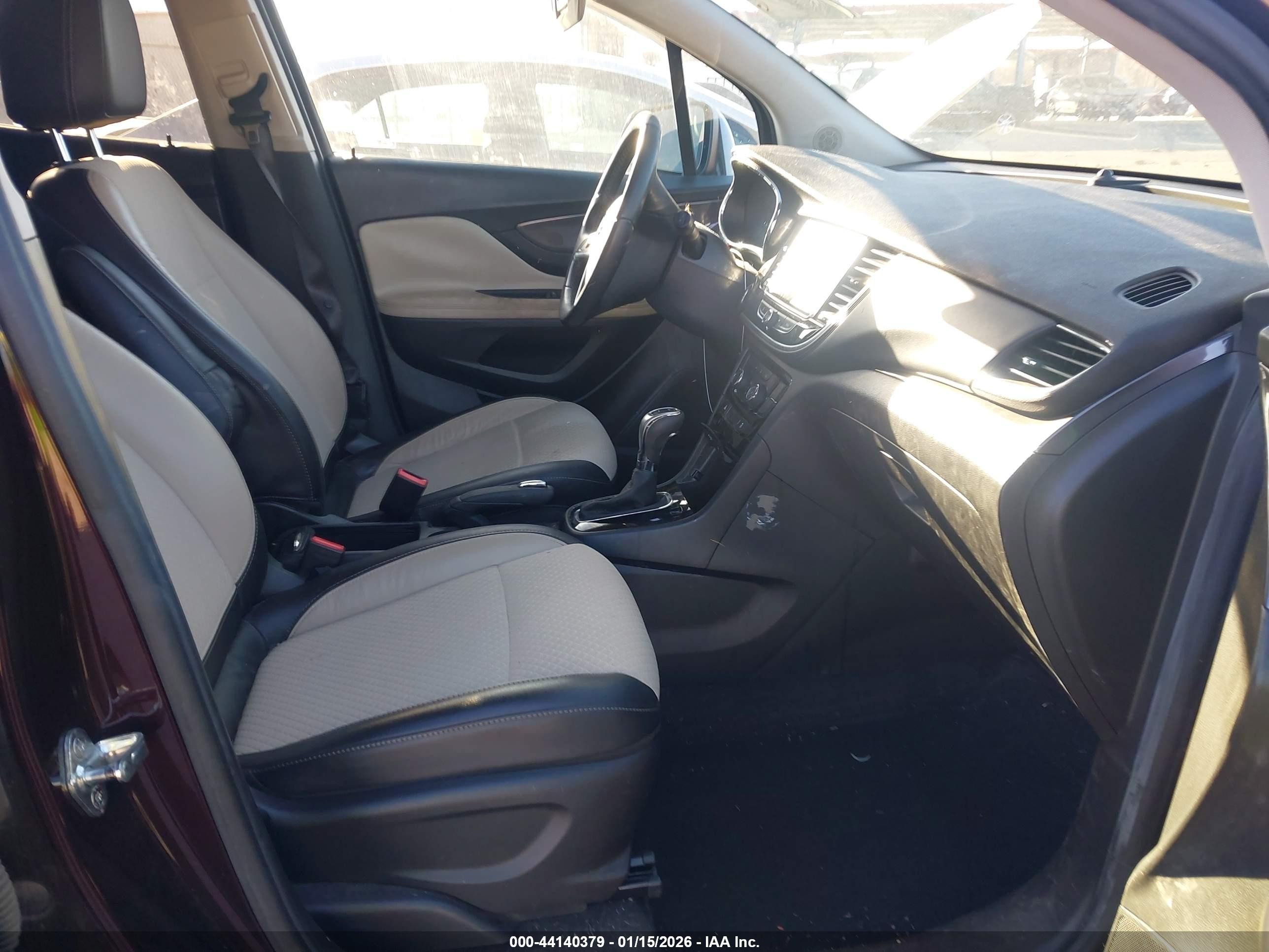 2017 Buick Encore Preferred Burgundy vin: KL4CJASB8HB109797