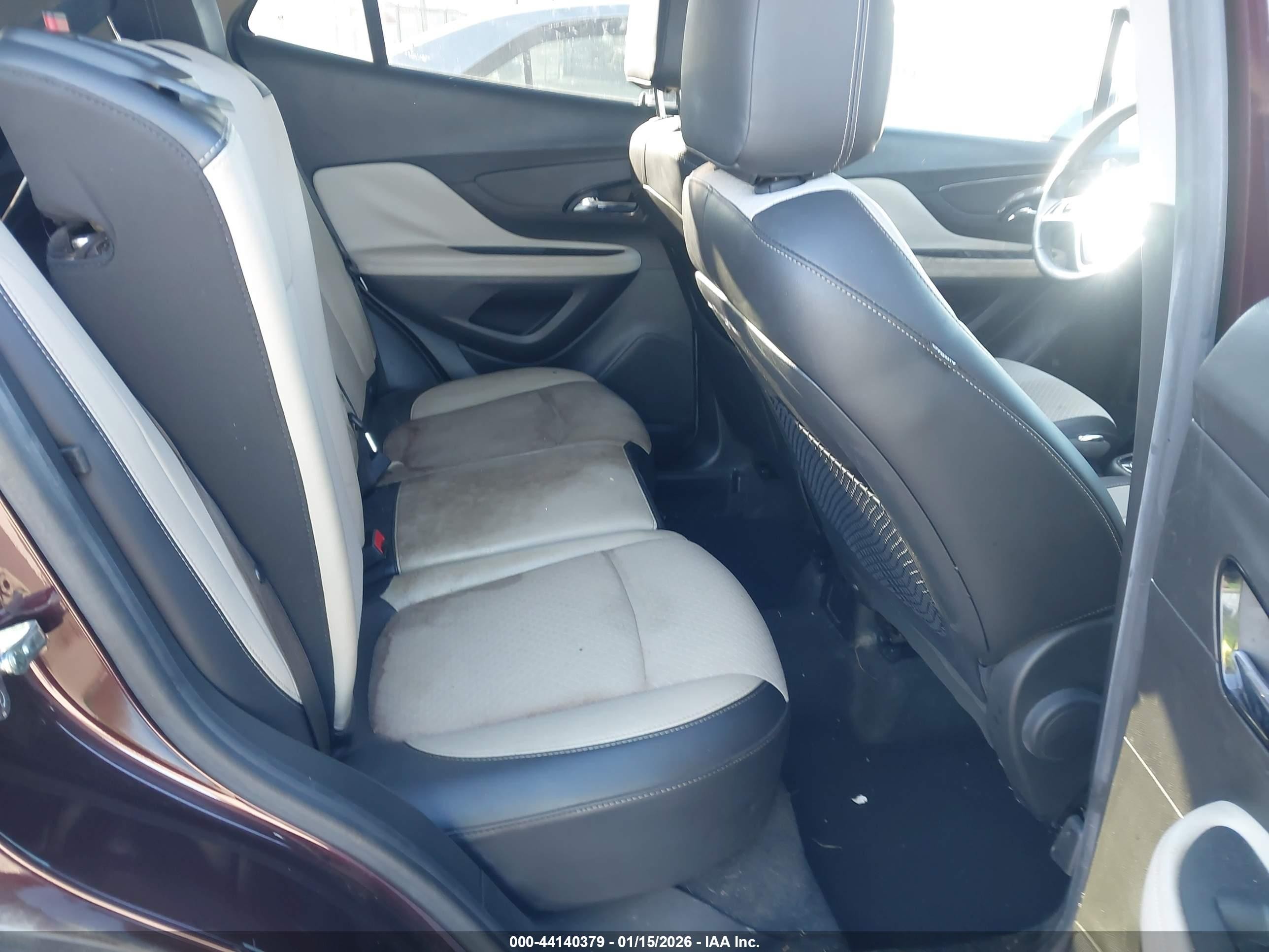 2017 Buick Encore Preferred Burgundy vin: KL4CJASB8HB109797