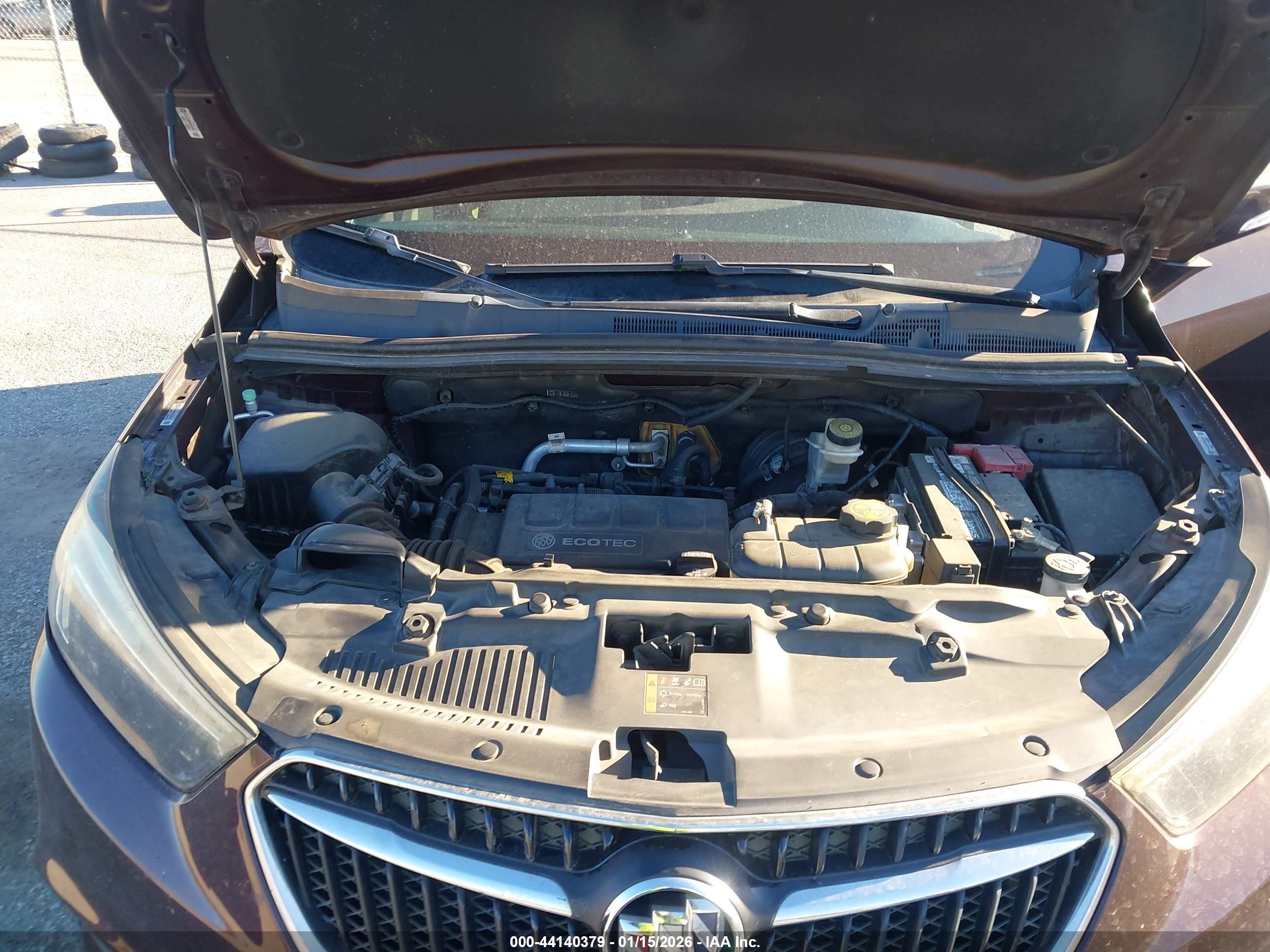 2017 Buick Encore Preferred Burgundy vin: KL4CJASB8HB109797