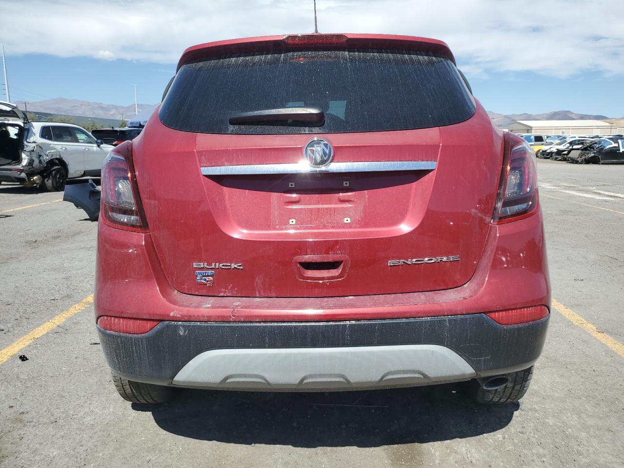 2018 Buick Encore Preferred Burgundy vin: KL4CJASB8JB680437