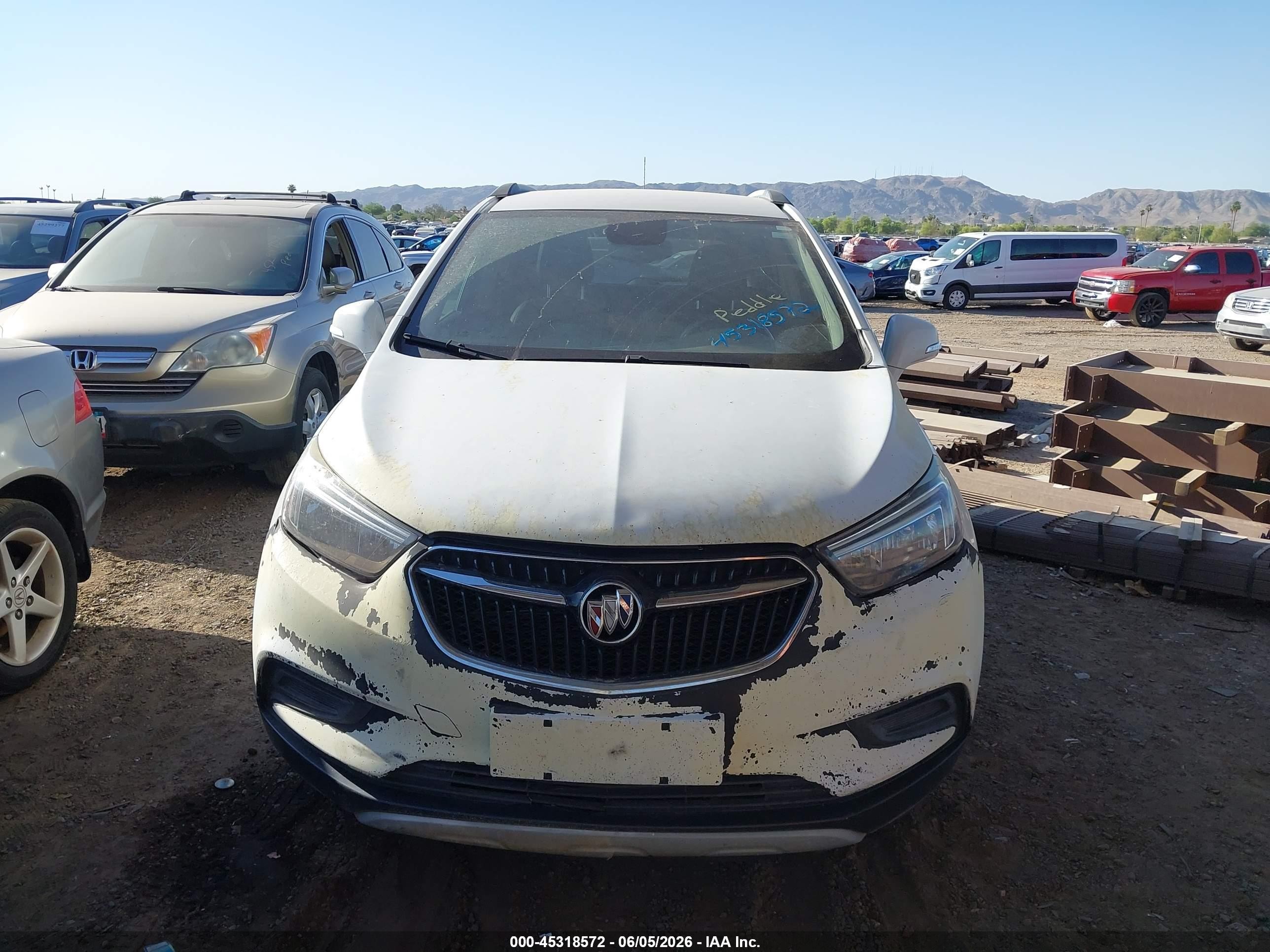 2018 Buick Encore Preferred White vin: KL4CJASB8JB690708