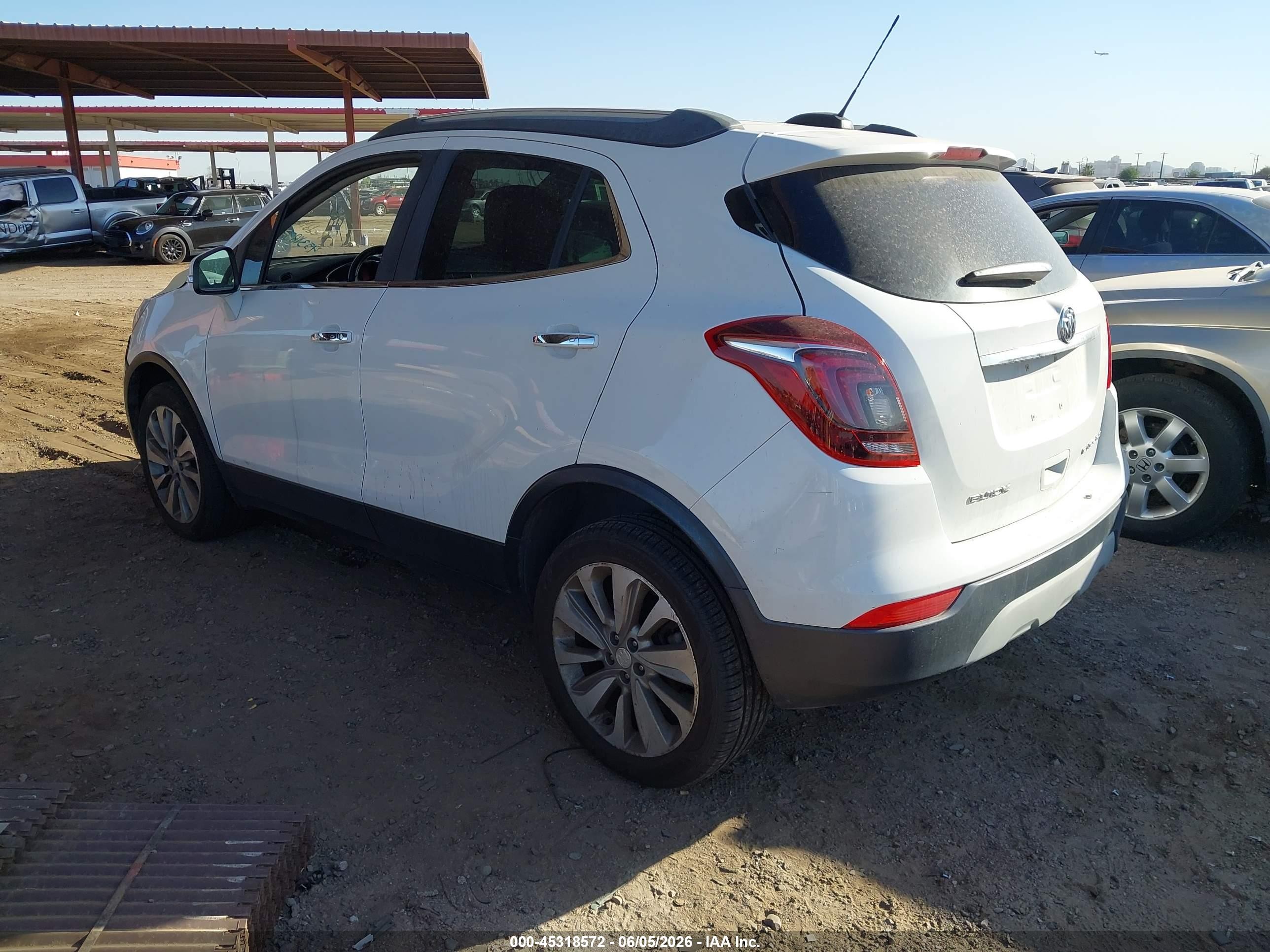 2018 Buick Encore Preferred White vin: KL4CJASB8JB690708