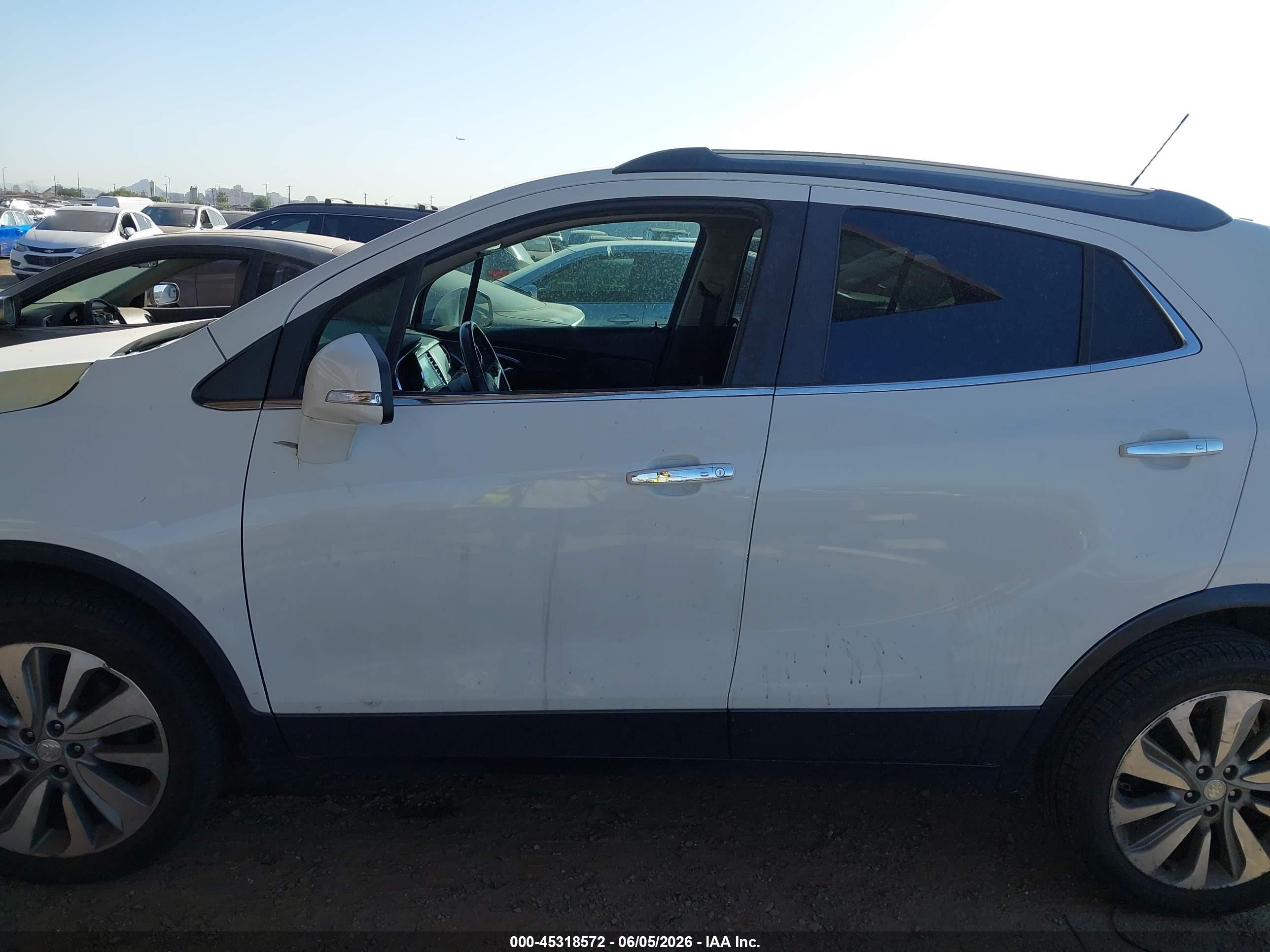 2018 Buick Encore Preferred White vin: KL4CJASB8JB690708