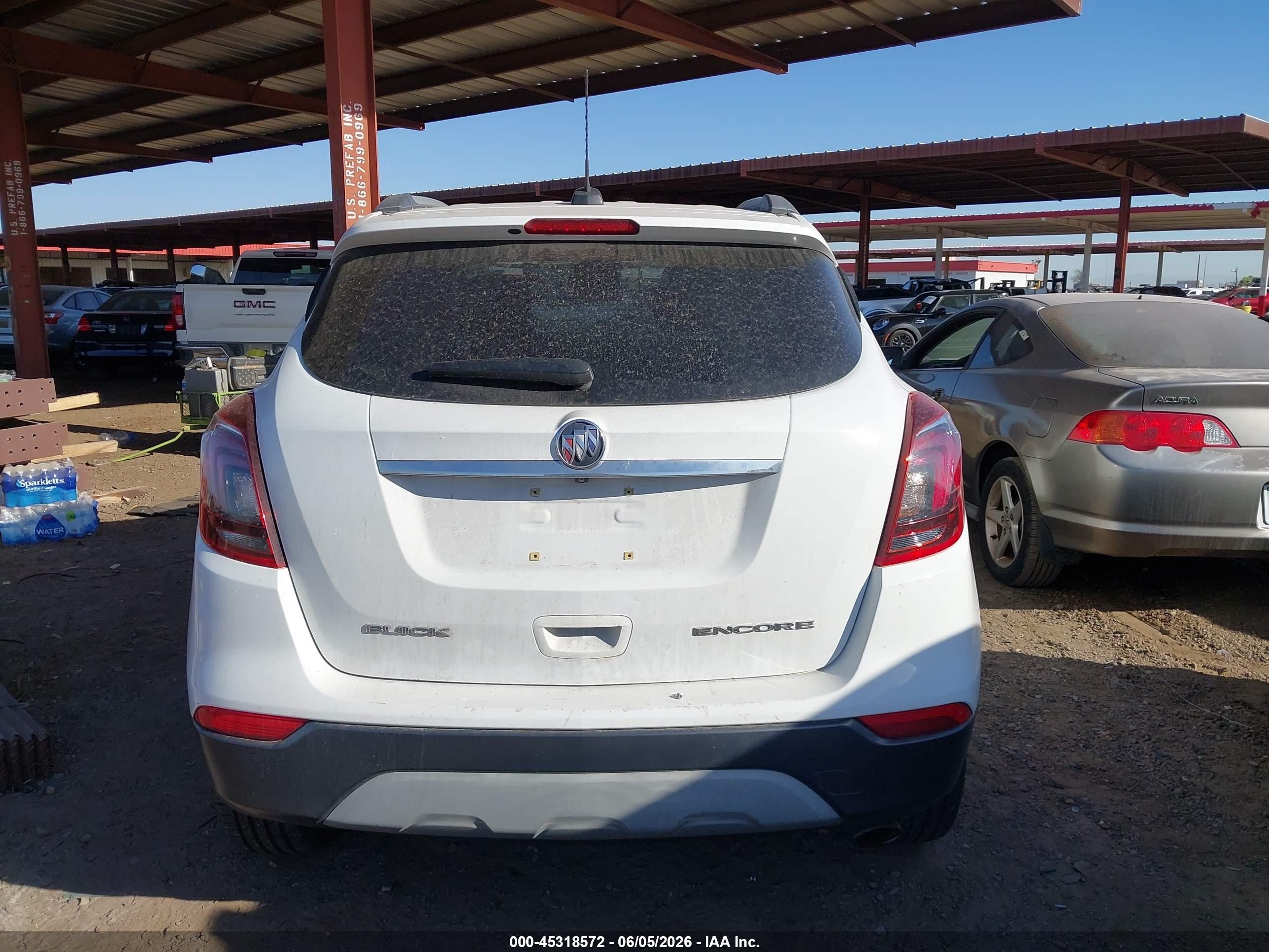 2018 Buick Encore Preferred White vin: KL4CJASB8JB690708