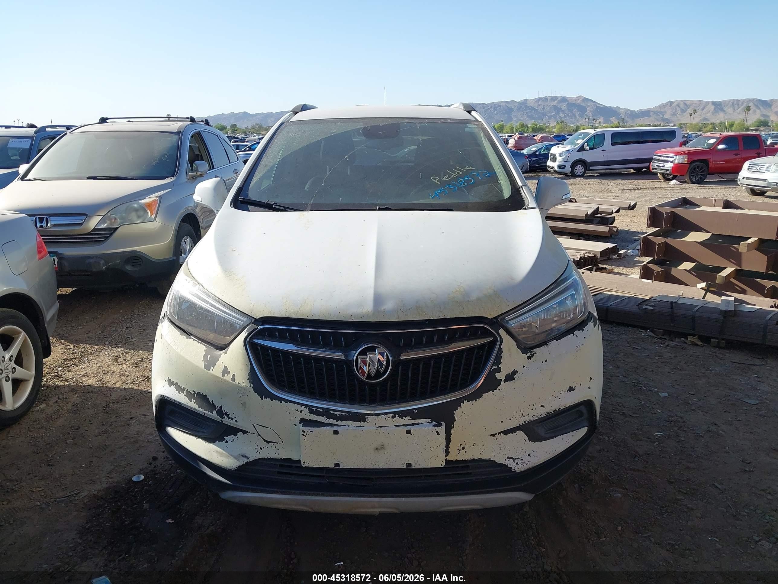 2018 Buick Encore Preferred White vin: KL4CJASB8JB690708