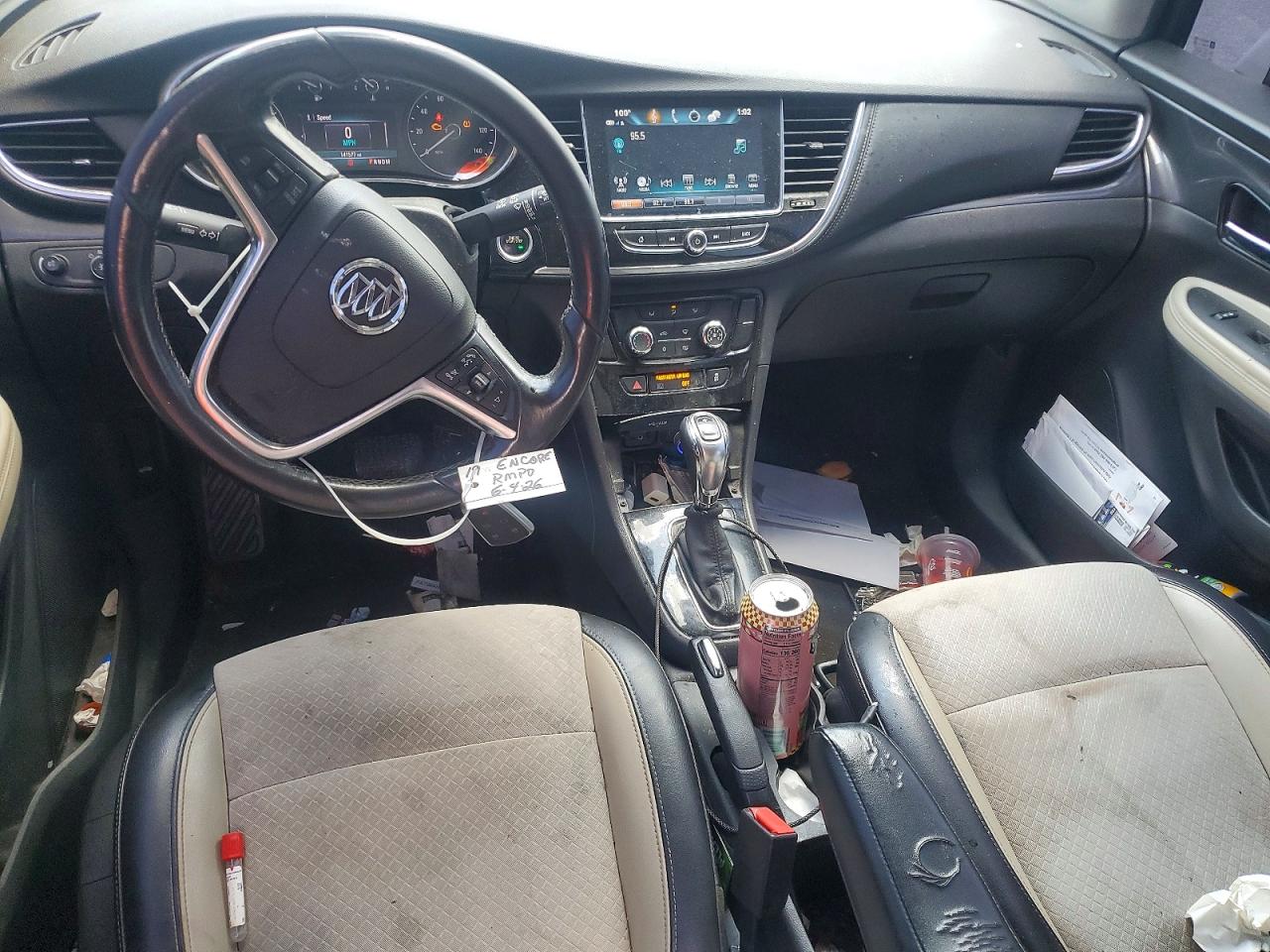 2019 Buick Encore Preferred White vin: KL4CJASB8KB708433