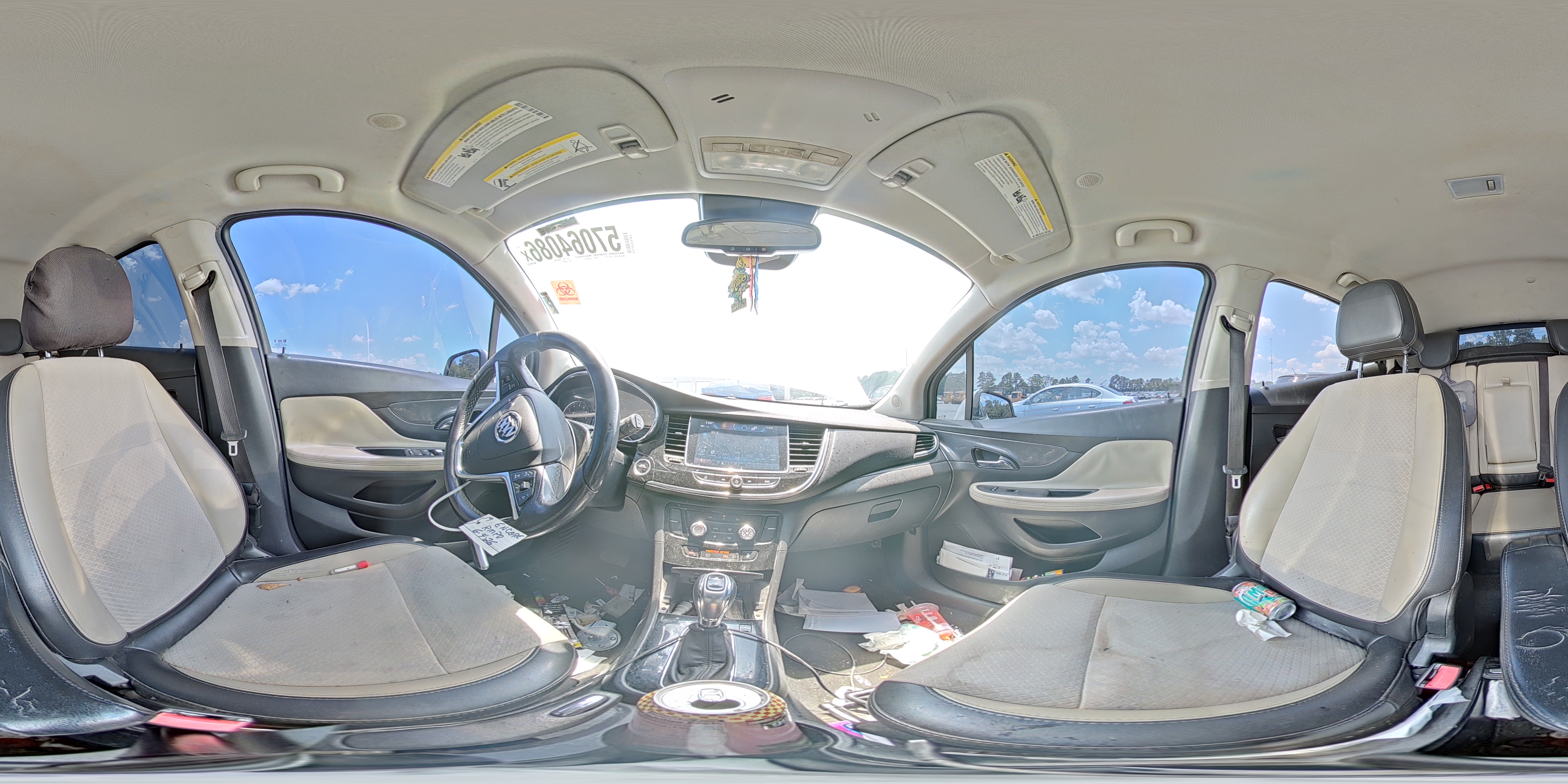 2019 Buick Encore Preferred White vin: KL4CJASB8KB708433