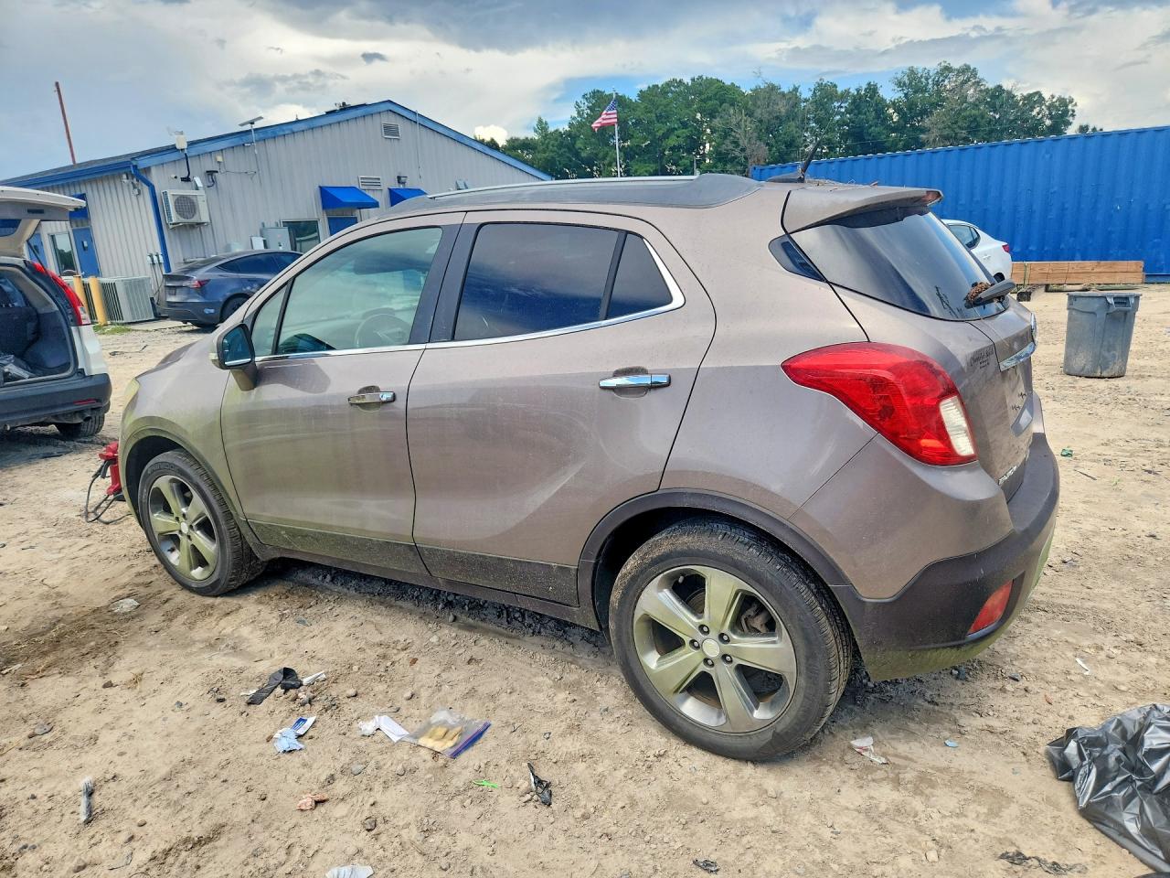 2014 Buick Encore Brown vin: KL4CJASB9EB782173