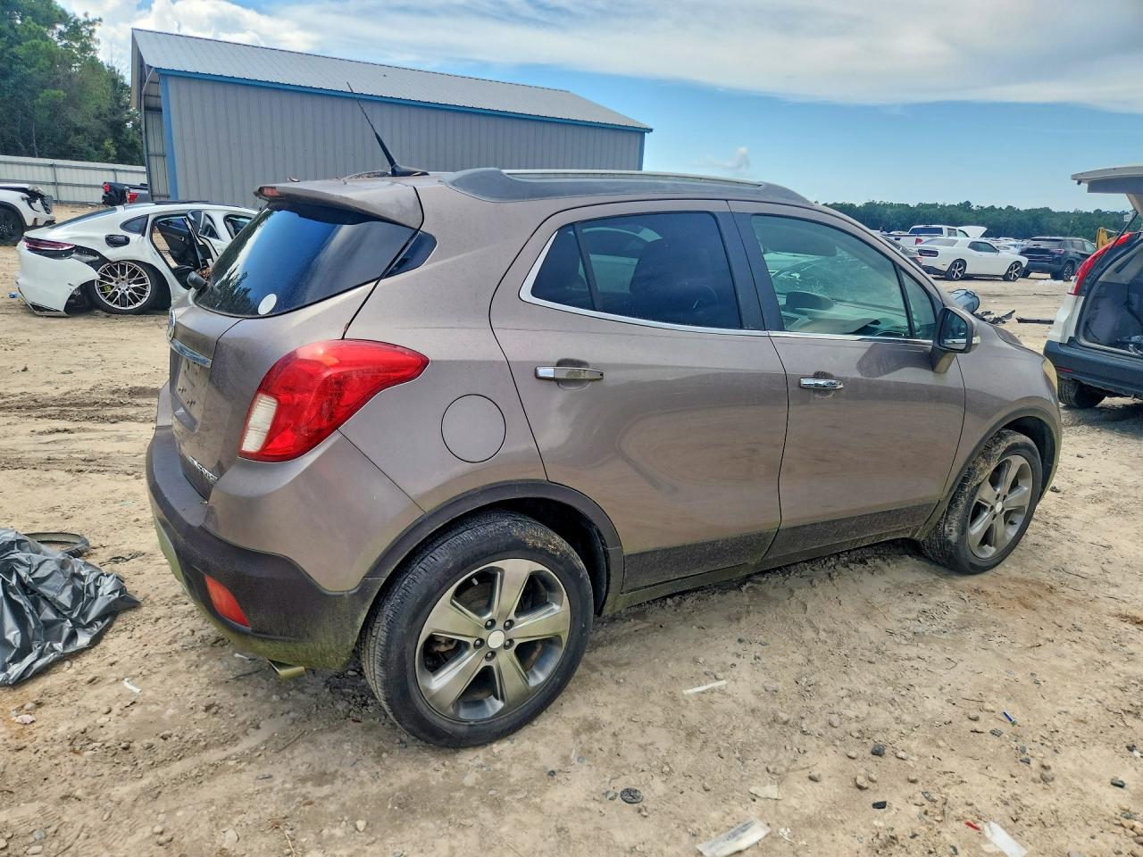2014 Buick Encore Brown vin: KL4CJASB9EB782173