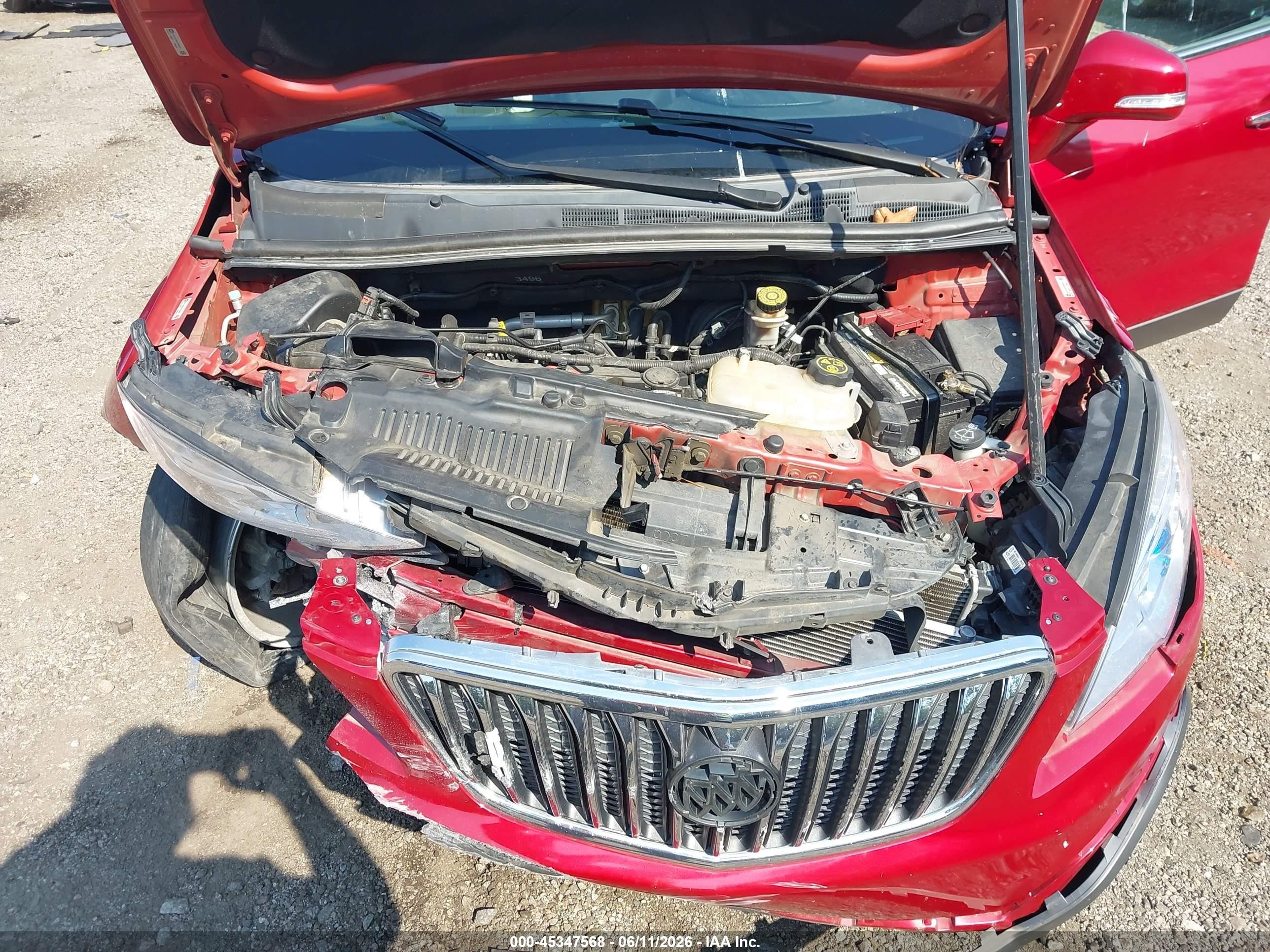 2015 Buick Encore   Red vin: KL4CJASB9FB055844