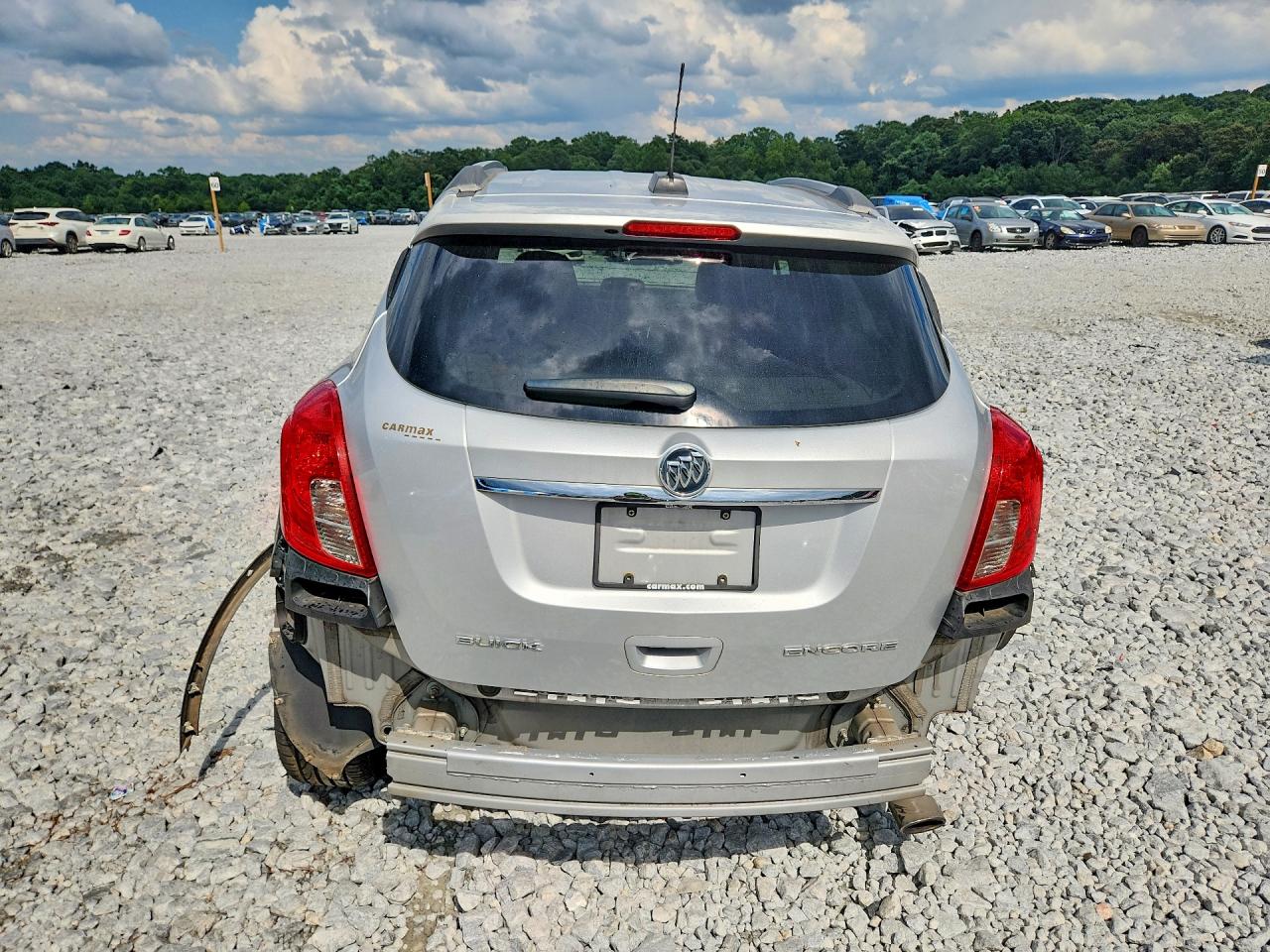 2015 Buick Encore Silver vin: KL4CJASB9FB076158