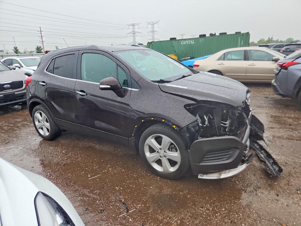 2015 Buick Encore Brown vin: KL4CJASB9FB163980
