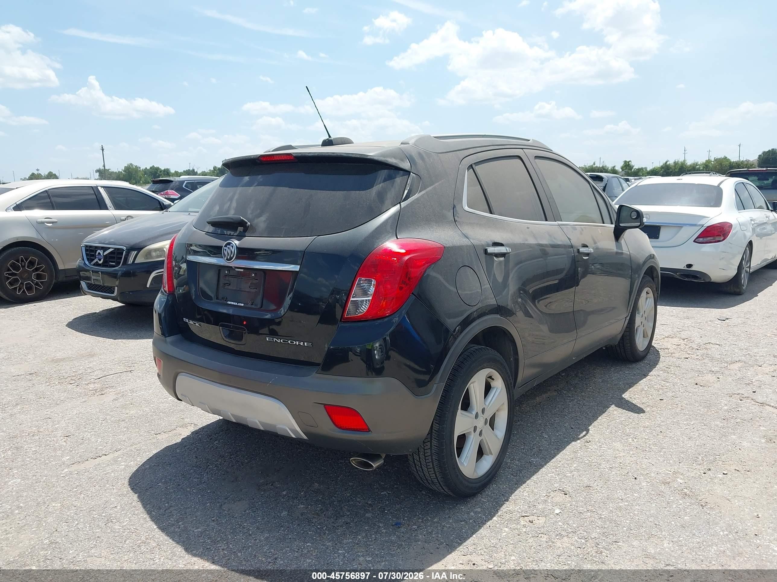 2015 Buick Encore   Black vin: KL4CJASB9FB268650