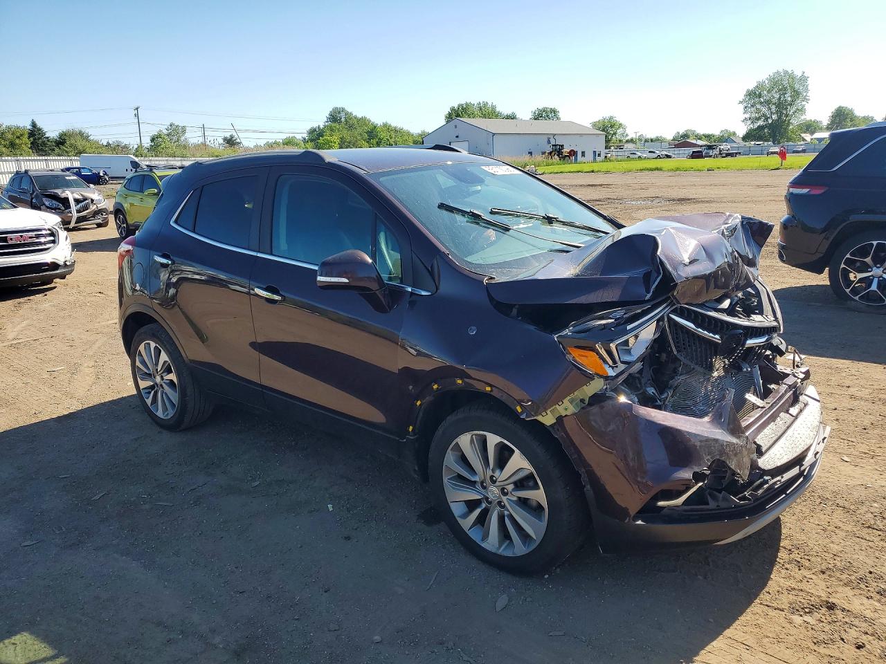 2018 Buick Encore Preferred Maroon vin: KL4CJASB9JB506750