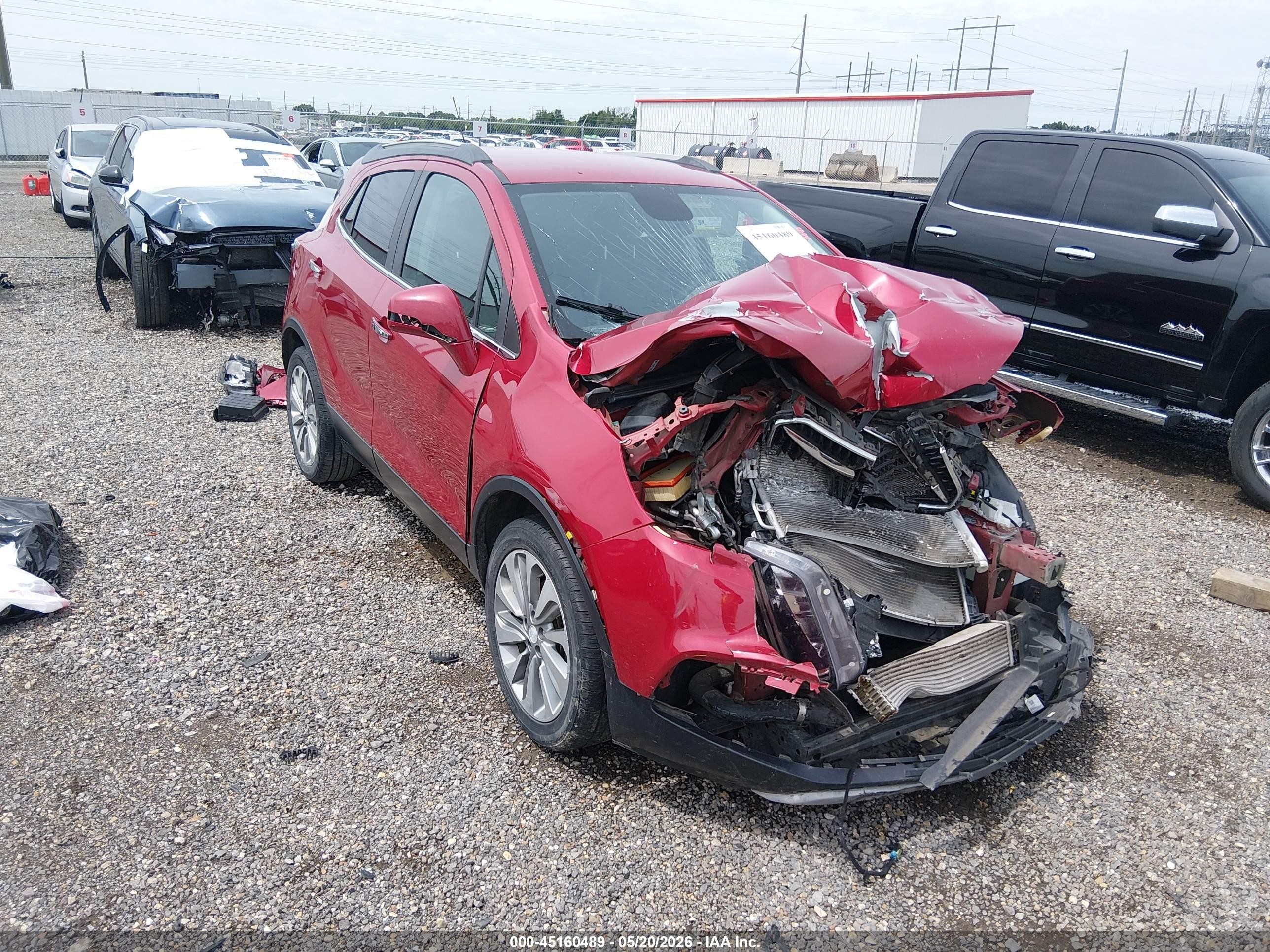 2018 Buick Encore Preferred Burgundy vin: KL4CJASB9JB705619