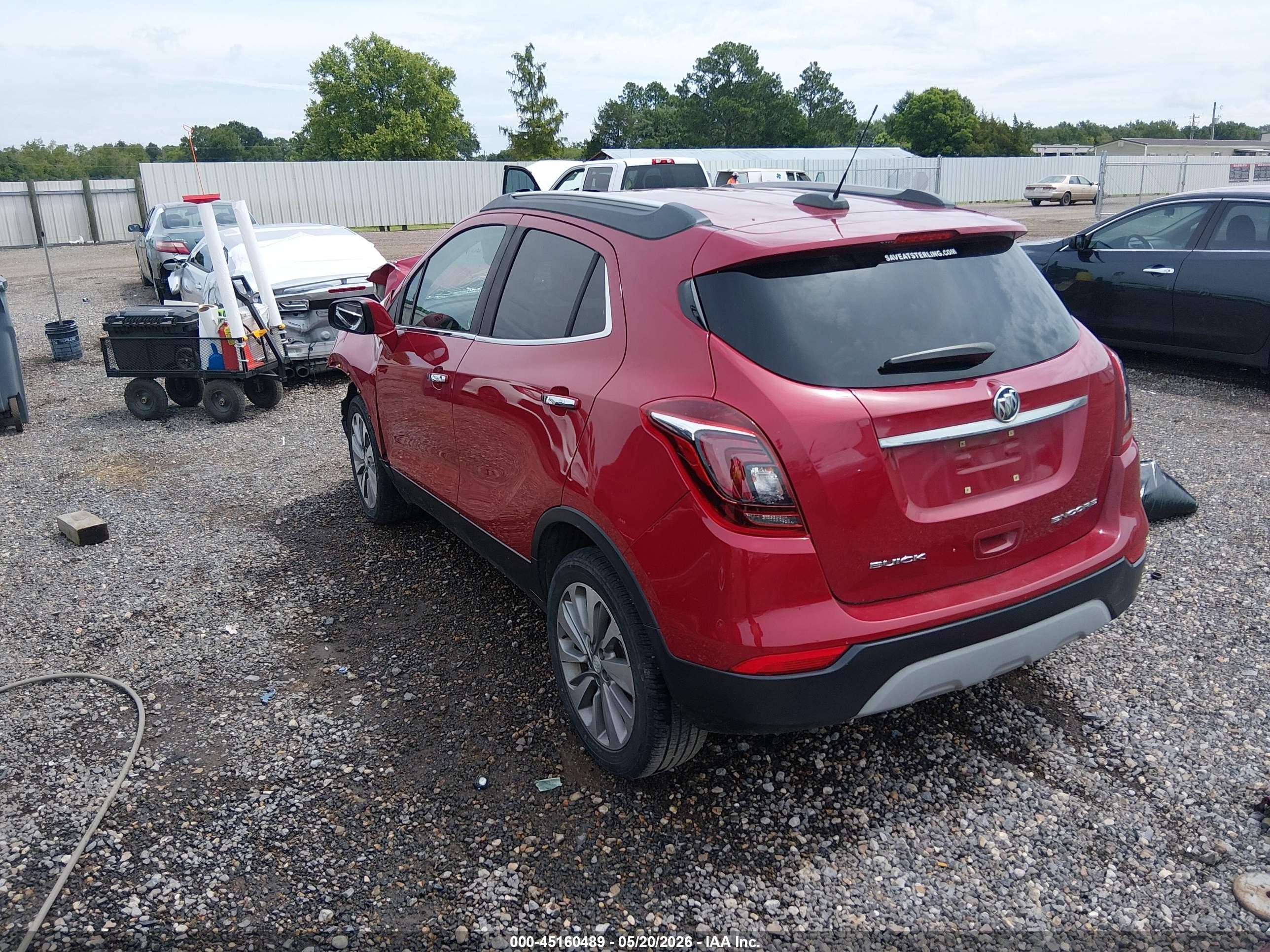 2018 Buick Encore Preferred Burgundy vin: KL4CJASB9JB705619