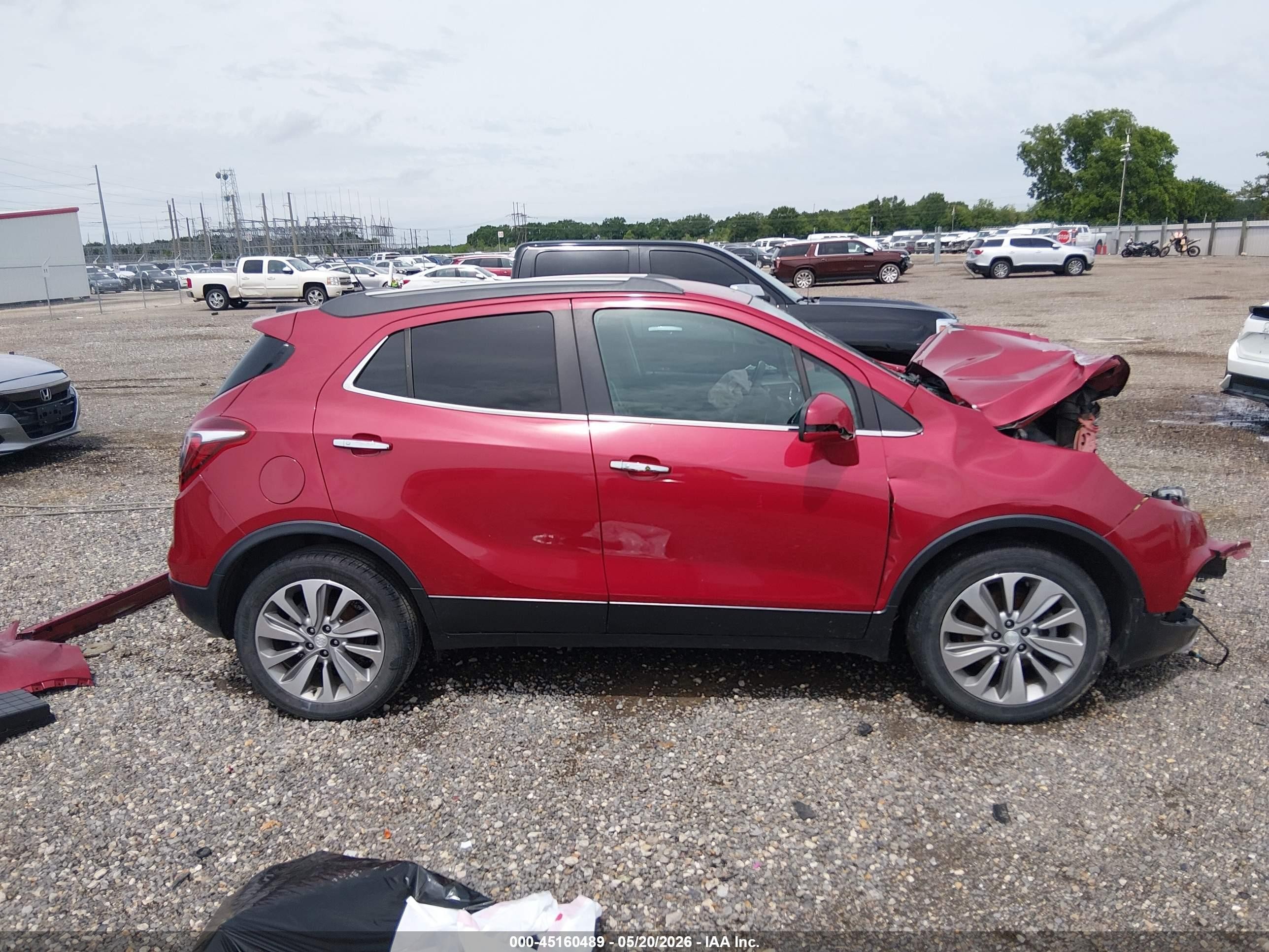 2018 Buick Encore Preferred Burgundy vin: KL4CJASB9JB705619