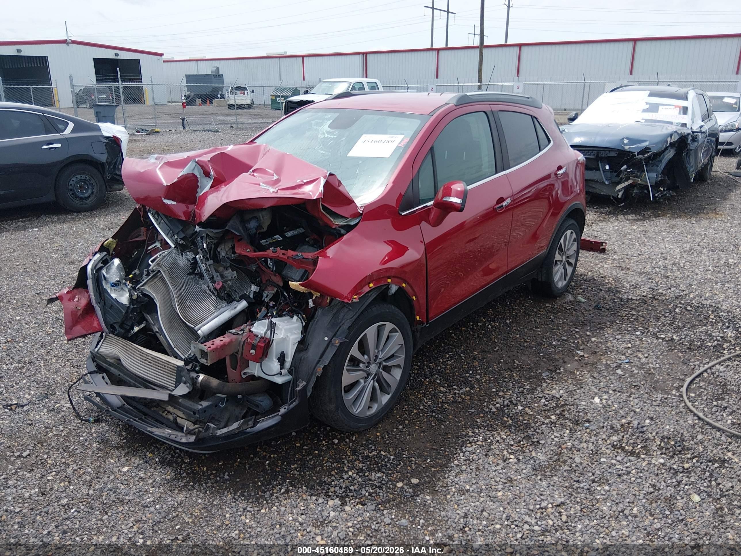 2018 Buick Encore Preferred Burgundy vin: KL4CJASB9JB705619