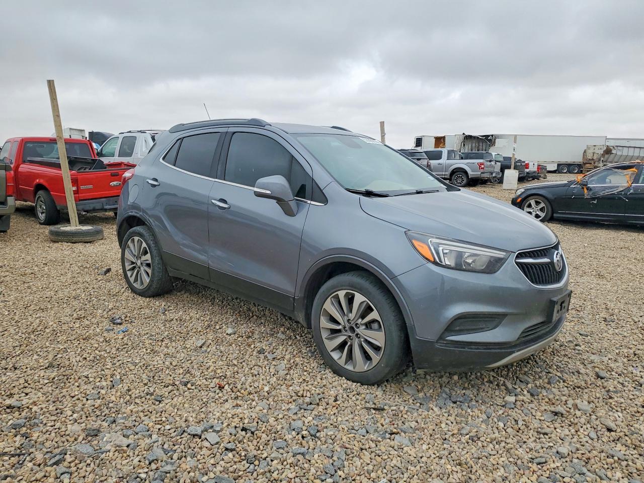 2019 Buick Encore Preferred Silver vin: KL4CJASB9KB953824