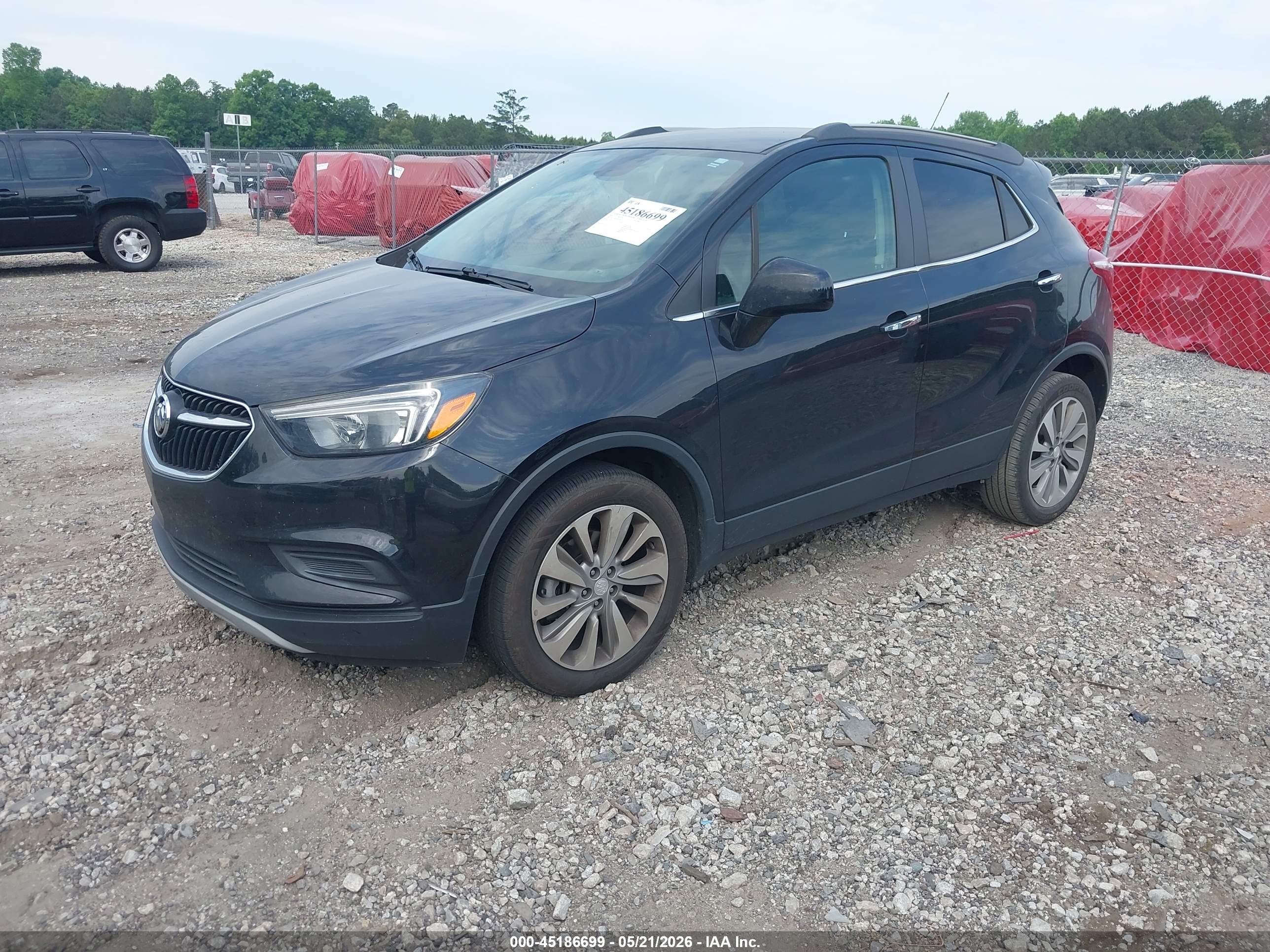 2020 Buick Encore Fwd Preferred Black vin: KL4CJASB9LB070100