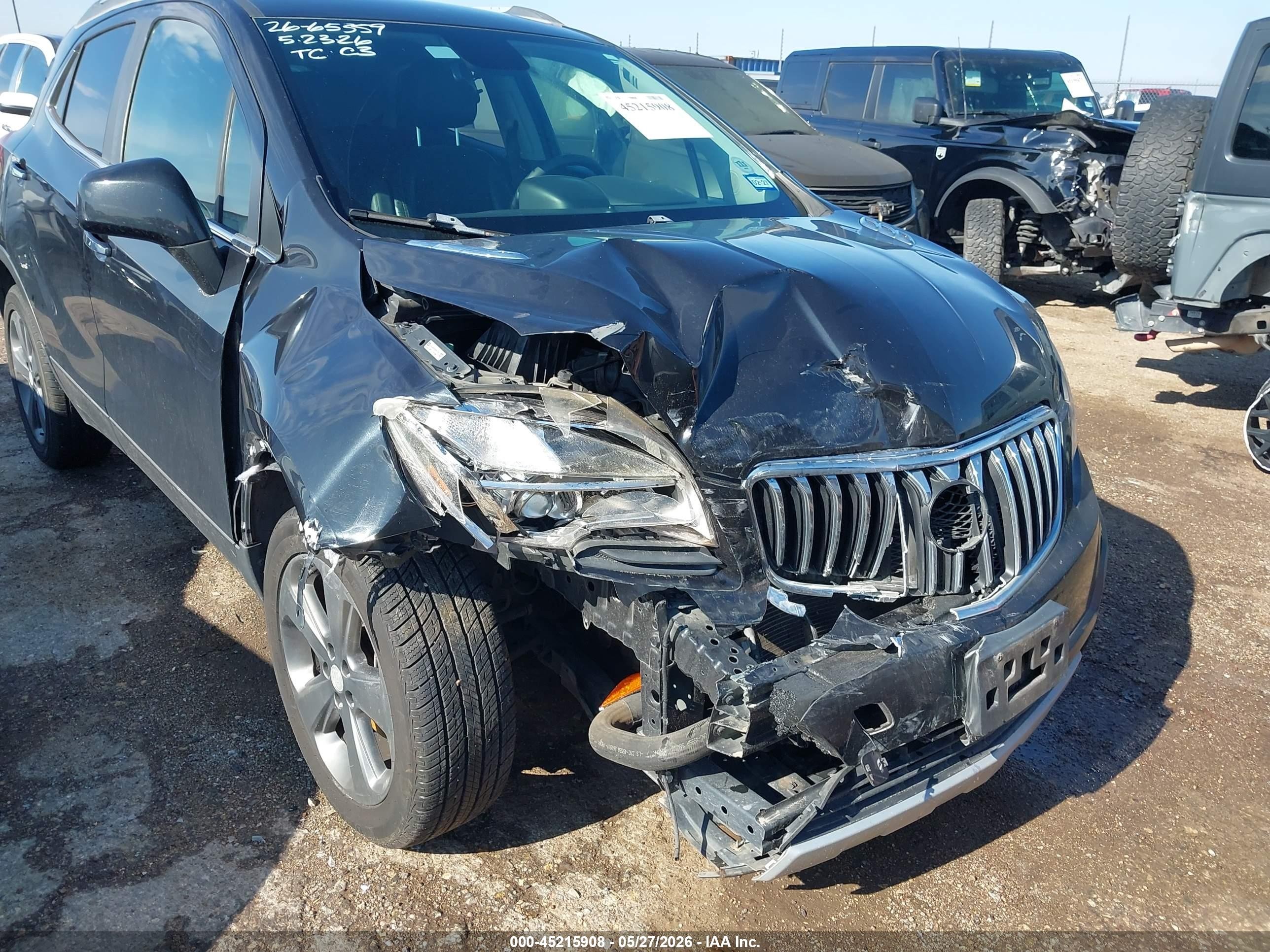 2013 Buick Encore Black vin: KL4CJASBXDB201150