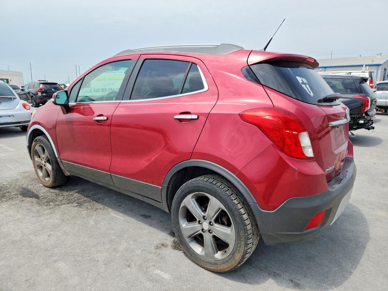 2014 Buick Encore Красный vin: KL4CJASBXEB555753