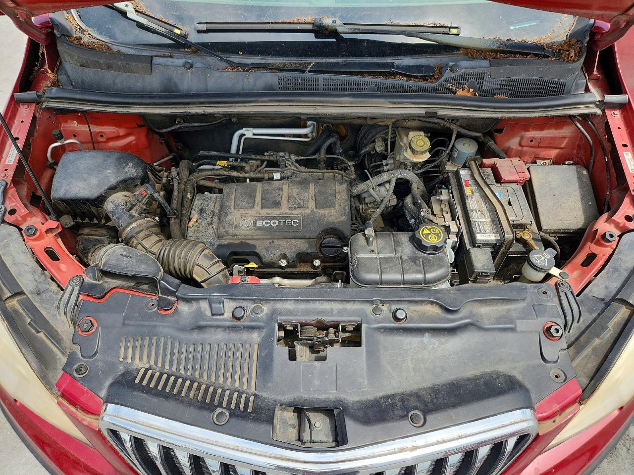 2014 Buick Encore Красный vin: KL4CJASBXEB555753