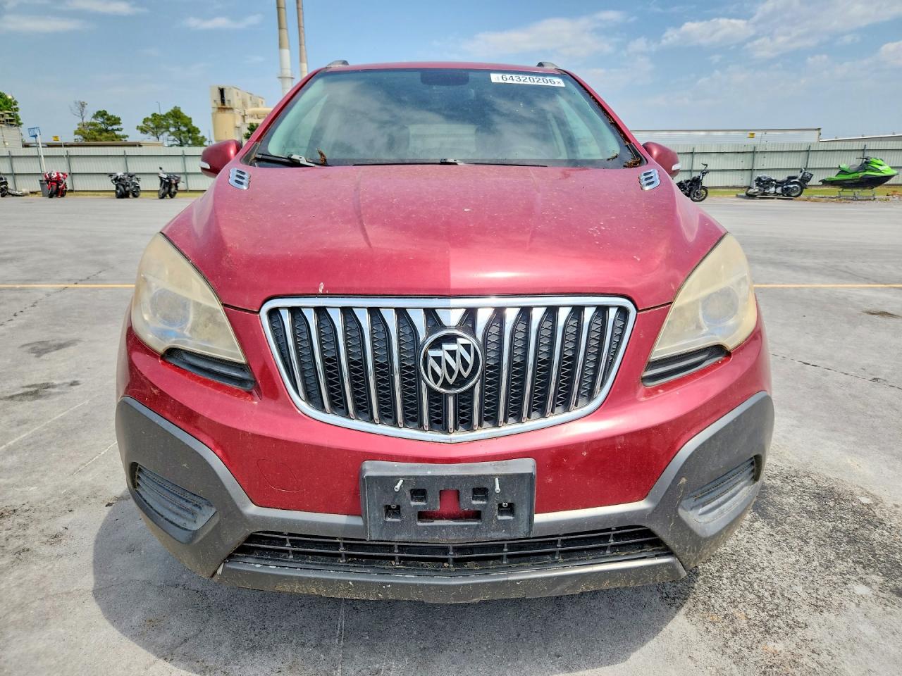 2014 Buick Encore Красный vin: KL4CJASBXEB555753