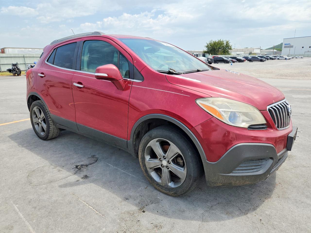 2014 Buick Encore Красный vin: KL4CJASBXEB555753