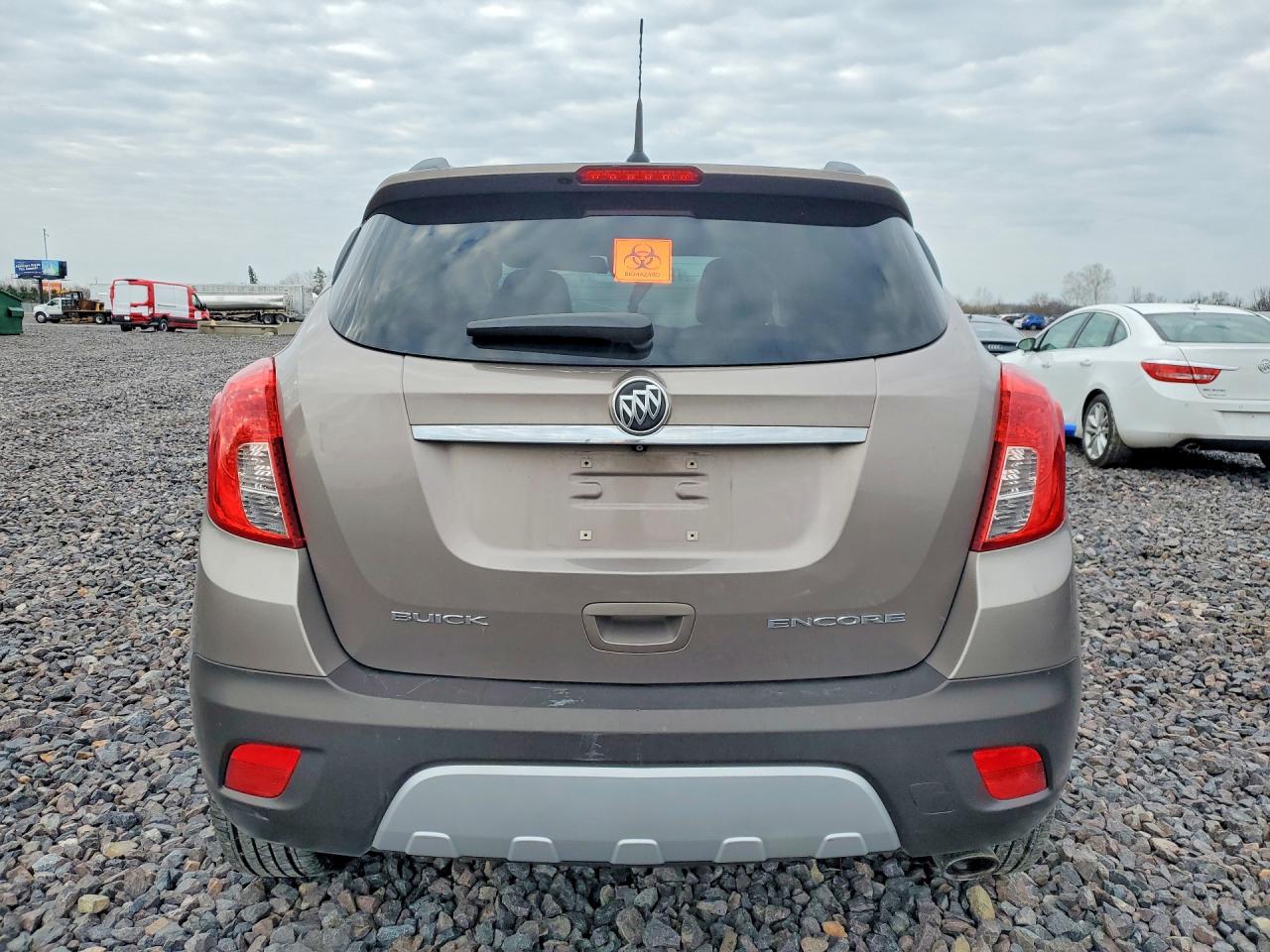 2014 Buick Encore Brown vin: KL4CJASBXEB699383