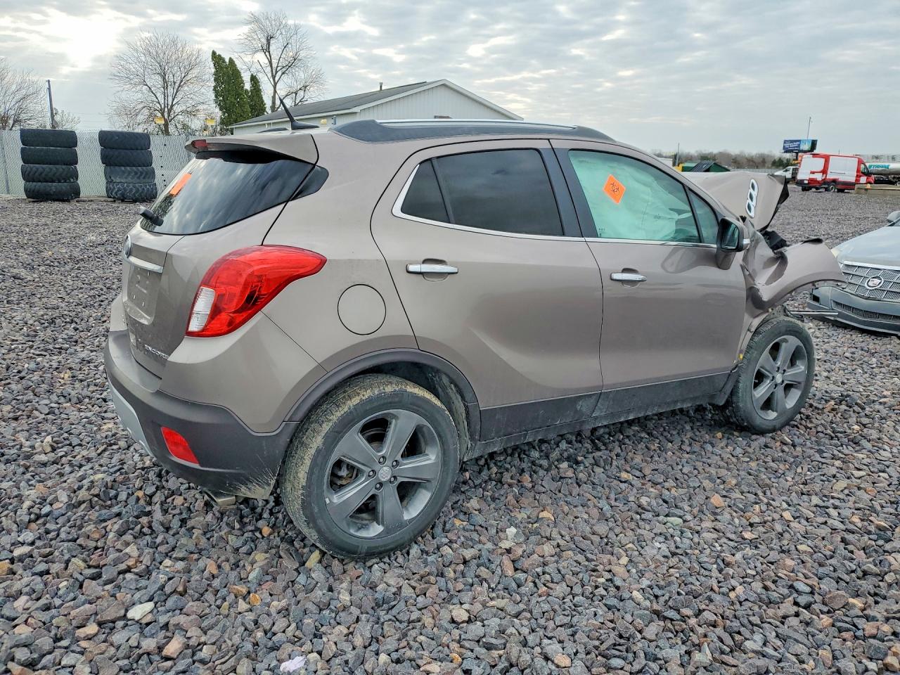 2014 Buick Encore Brown vin: KL4CJASBXEB699383
