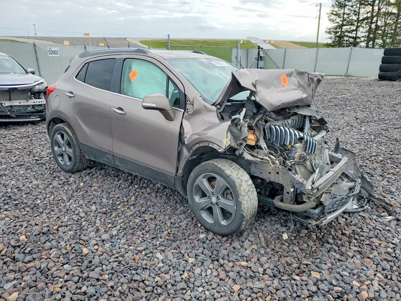 2014 Buick Encore Brown vin: KL4CJASBXEB699383