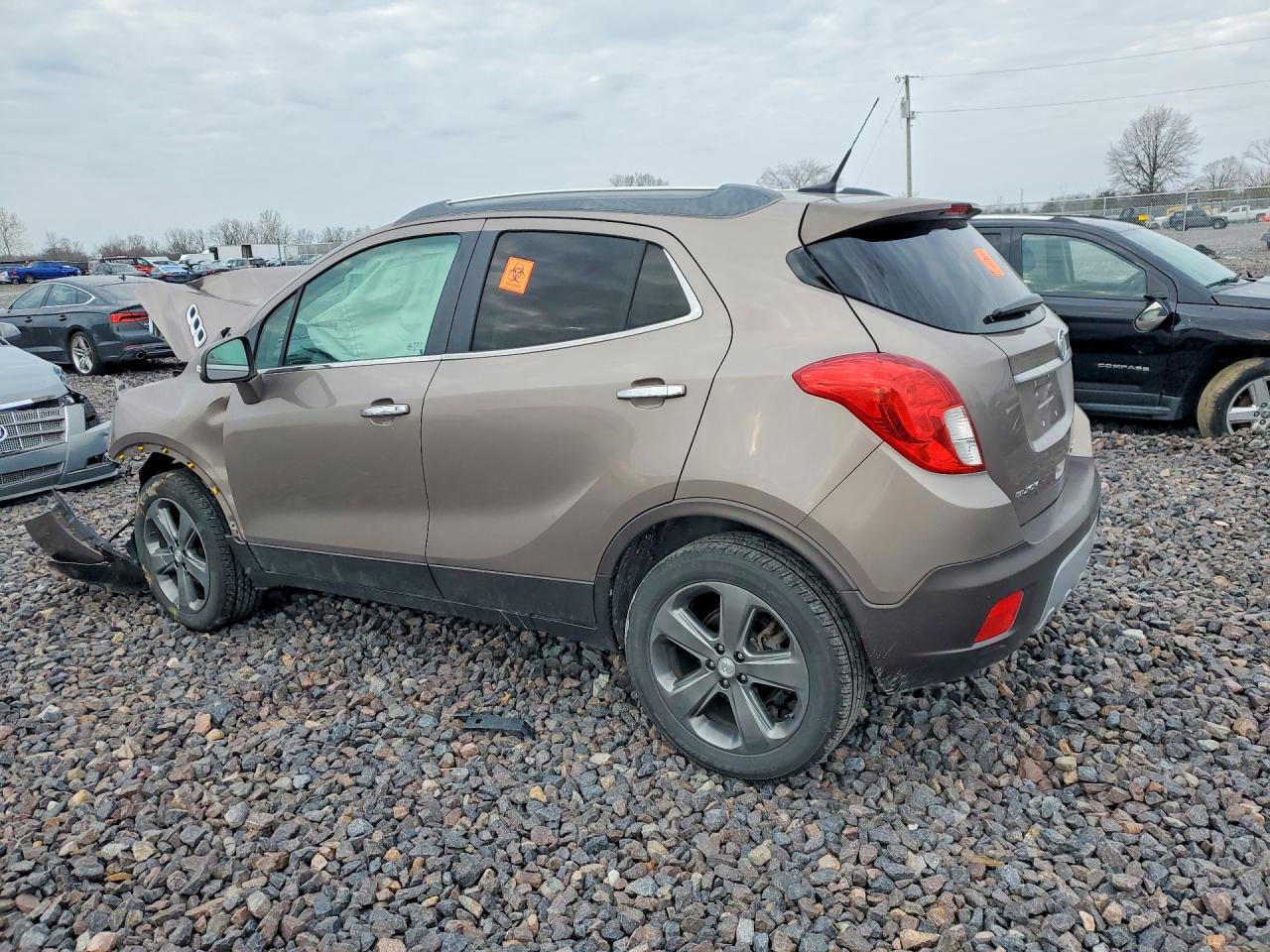 2014 Buick Encore Brown vin: KL4CJASBXEB699383